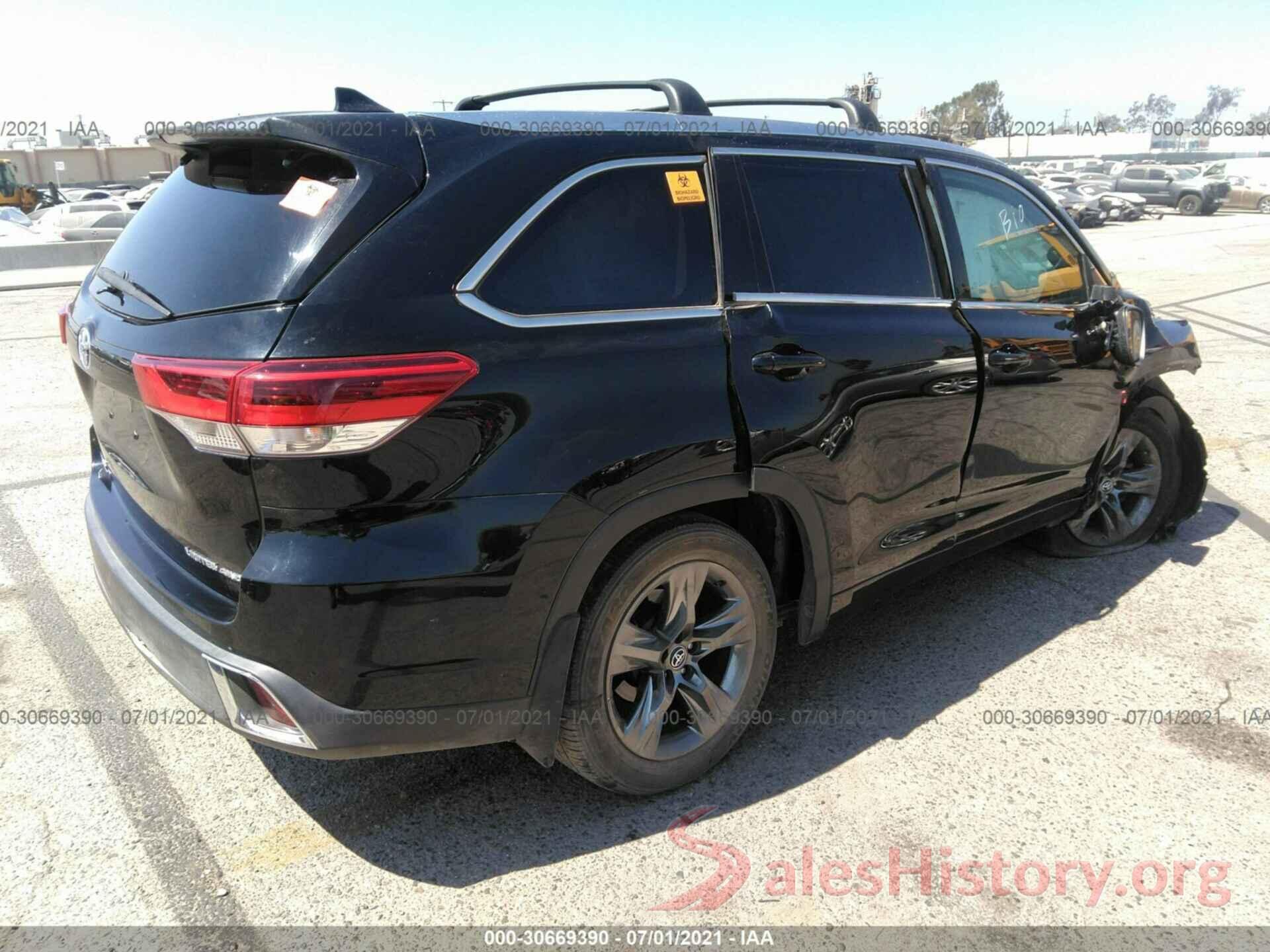 5TDDZRFH4HS371034 2017 TOYOTA HIGHLANDER