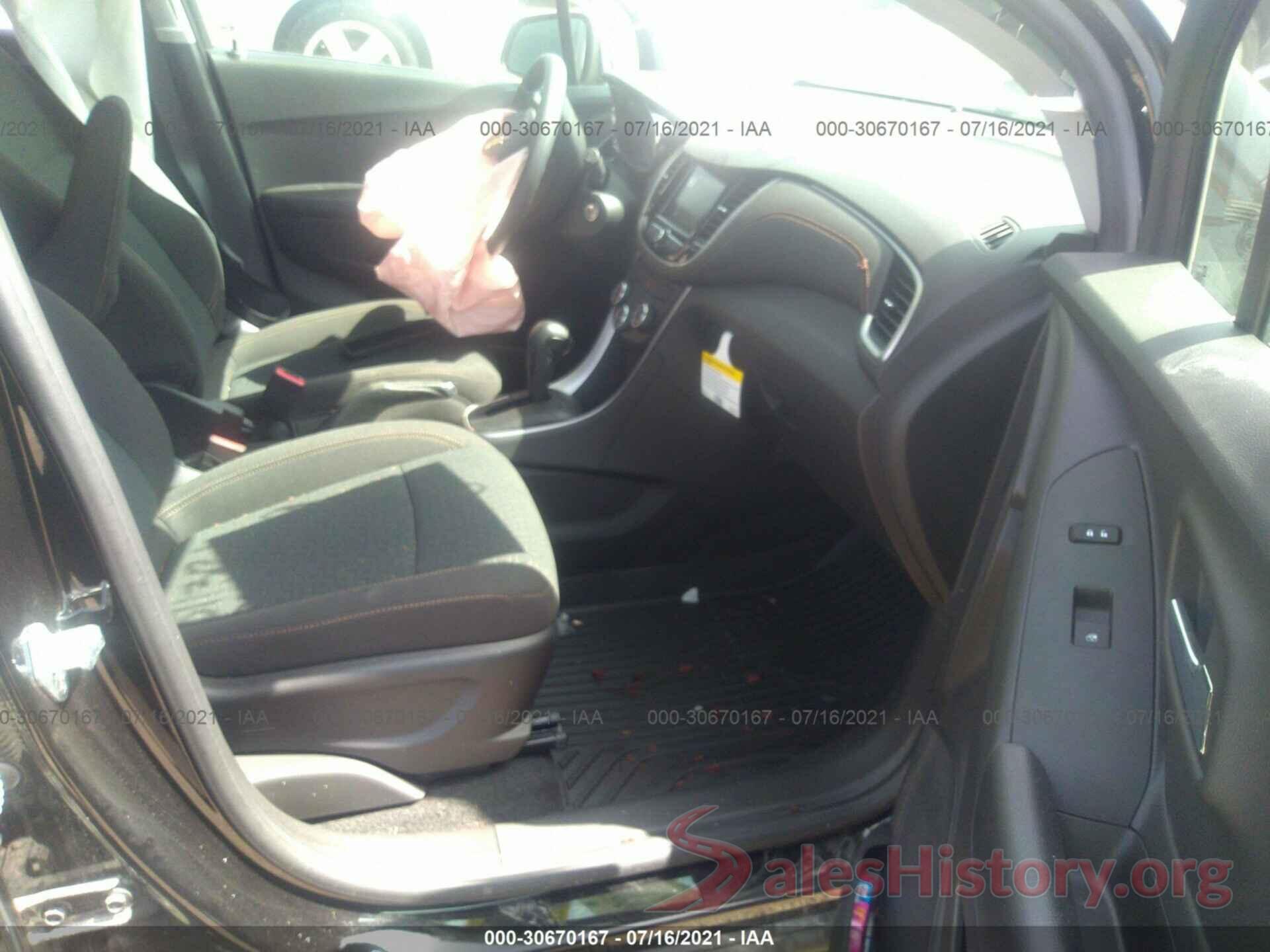 KL7CJKSB2MB308220 2021 CHEVROLET TRAX