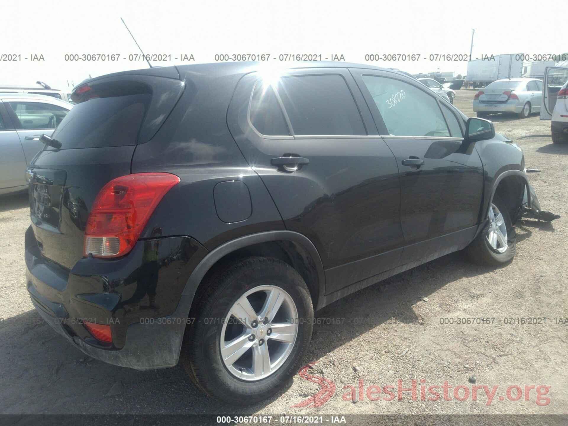 KL7CJKSB2MB308220 2021 CHEVROLET TRAX