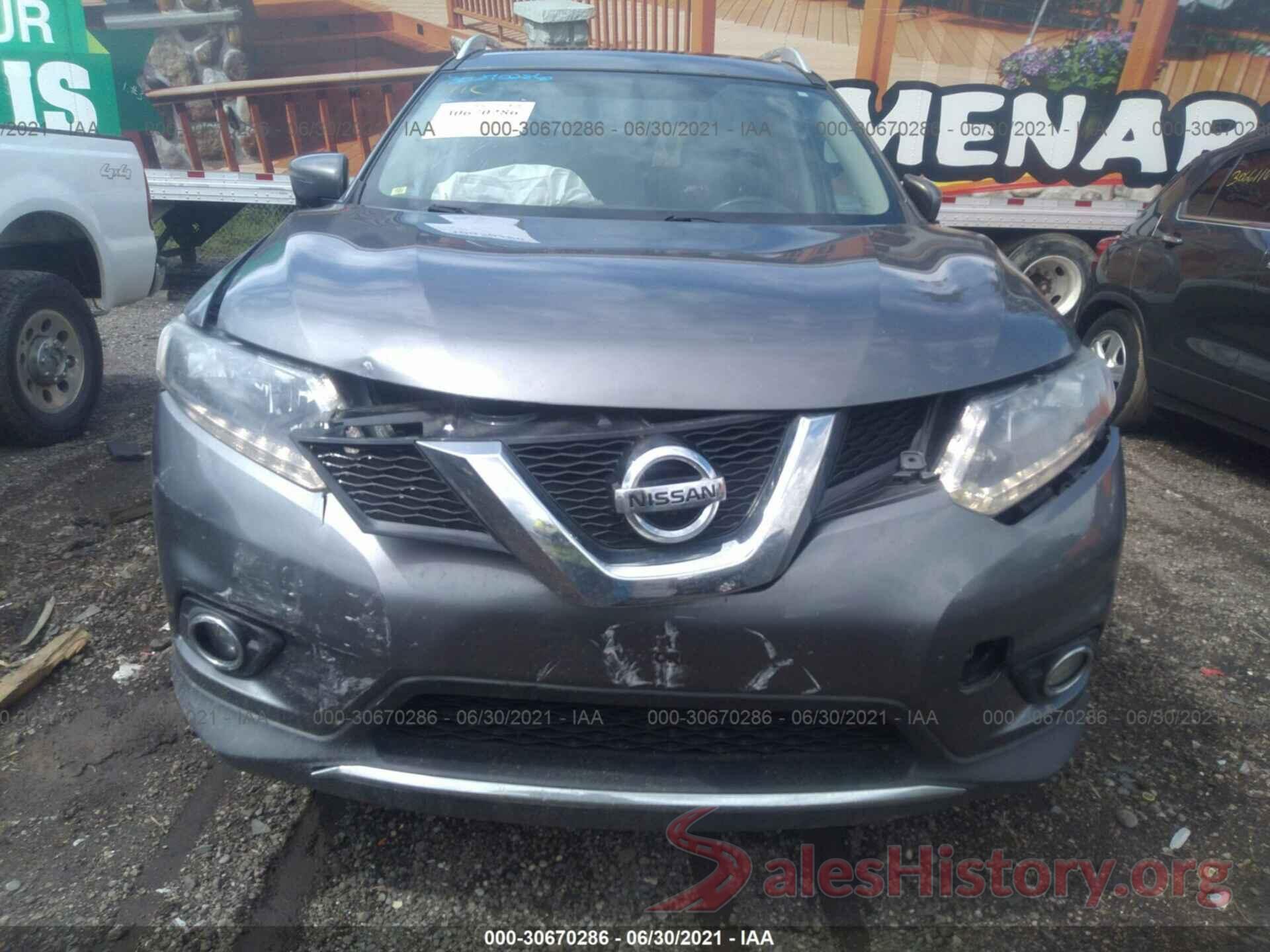 5N1AT2MVXGC880044 2016 NISSAN ROGUE