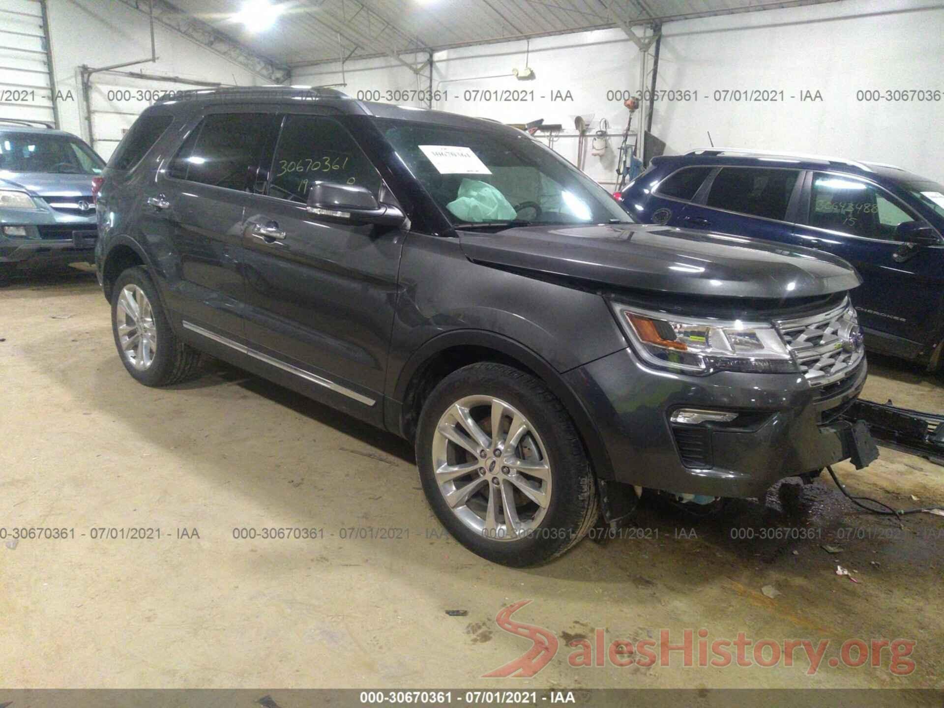 1FM5K8F87KGB36580 2019 FORD EXPLORER