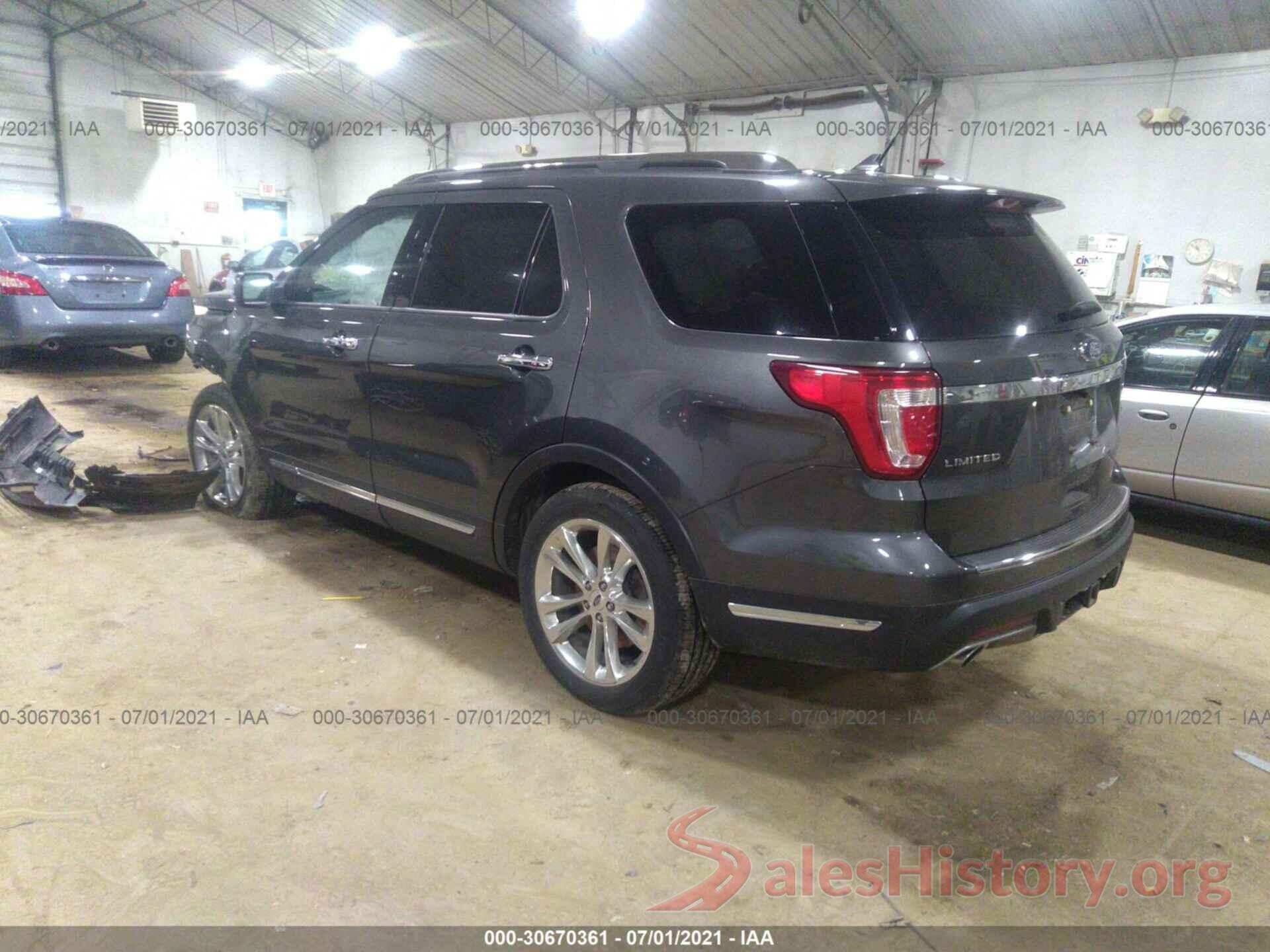 1FM5K8F87KGB36580 2019 FORD EXPLORER