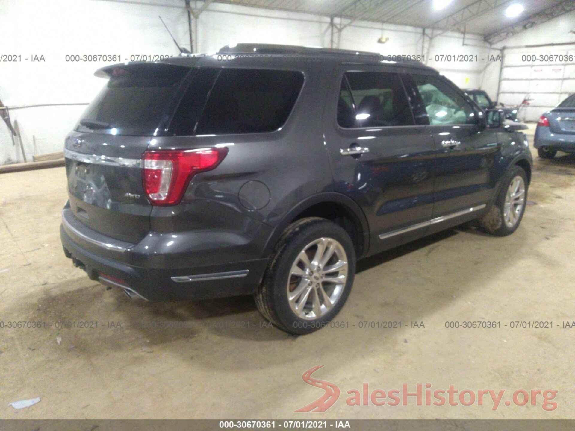 1FM5K8F87KGB36580 2019 FORD EXPLORER