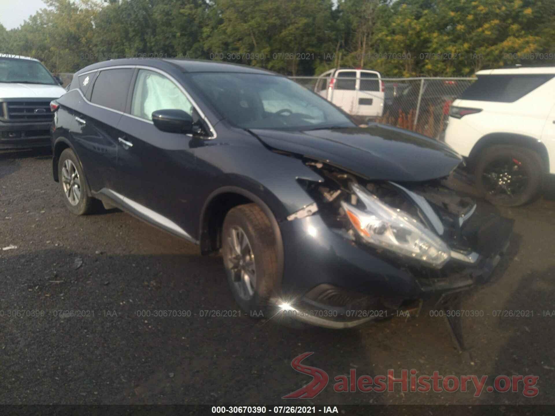 5N1AZ2MHXHN190468 2017 NISSAN MURANO