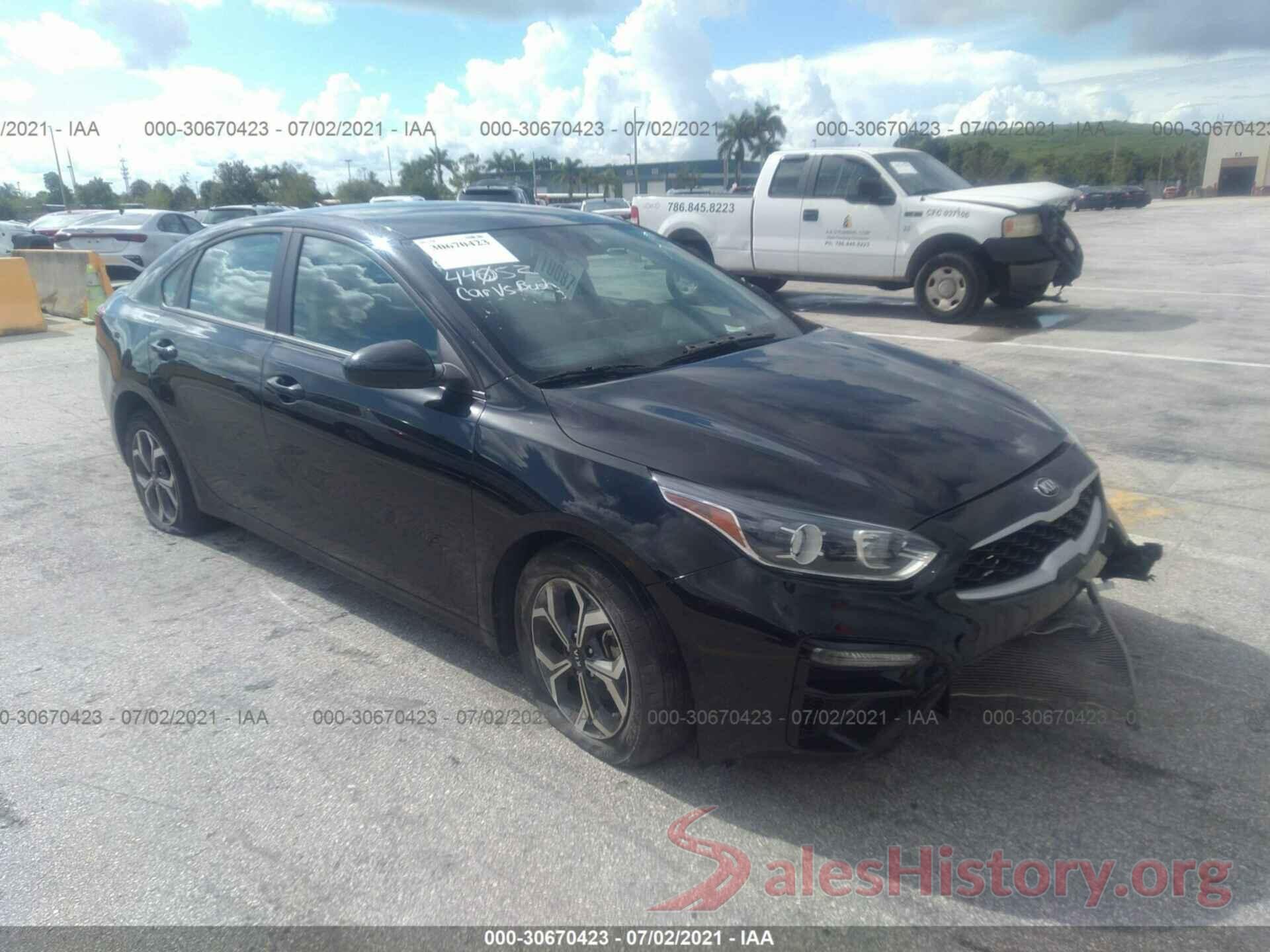 3KPF24AD9LE233528 2020 KIA FORTE