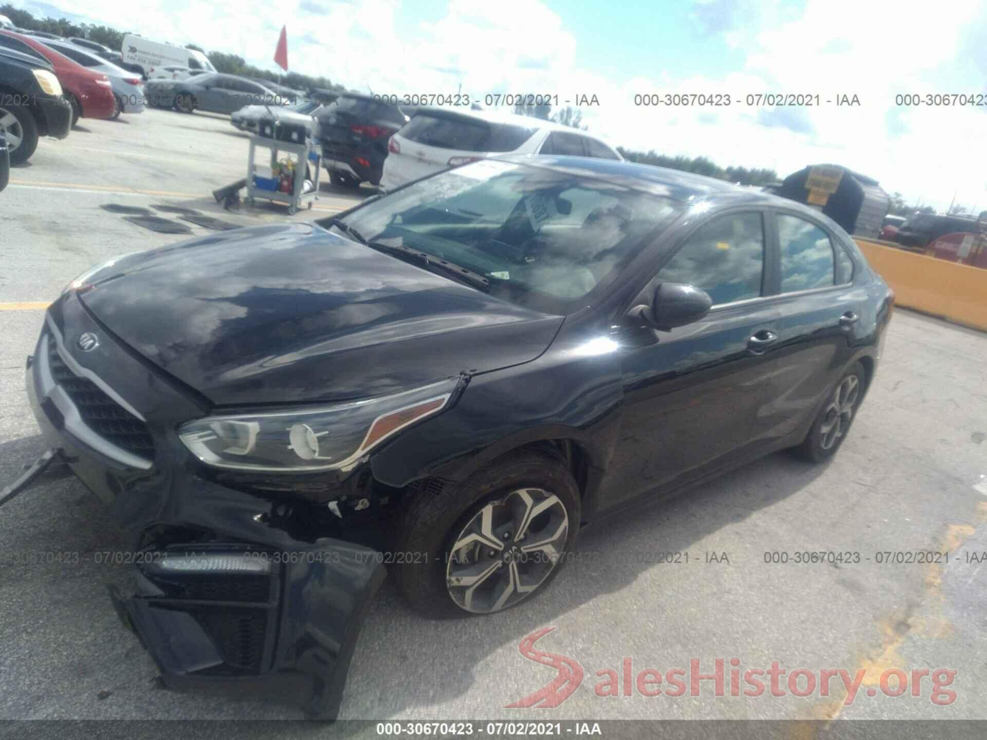 3KPF24AD9LE233528 2020 KIA FORTE