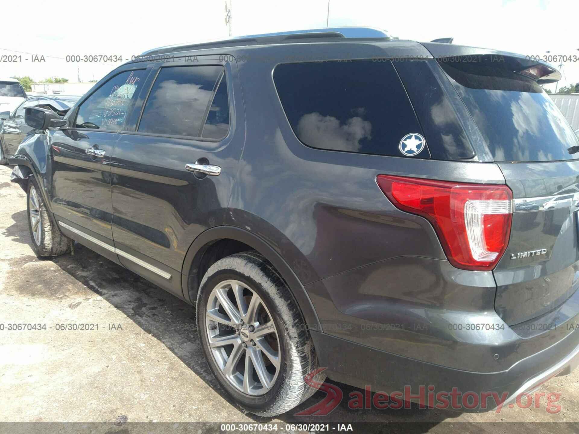 1FM5K7FH3HGE22400 2017 FORD EXPLORER