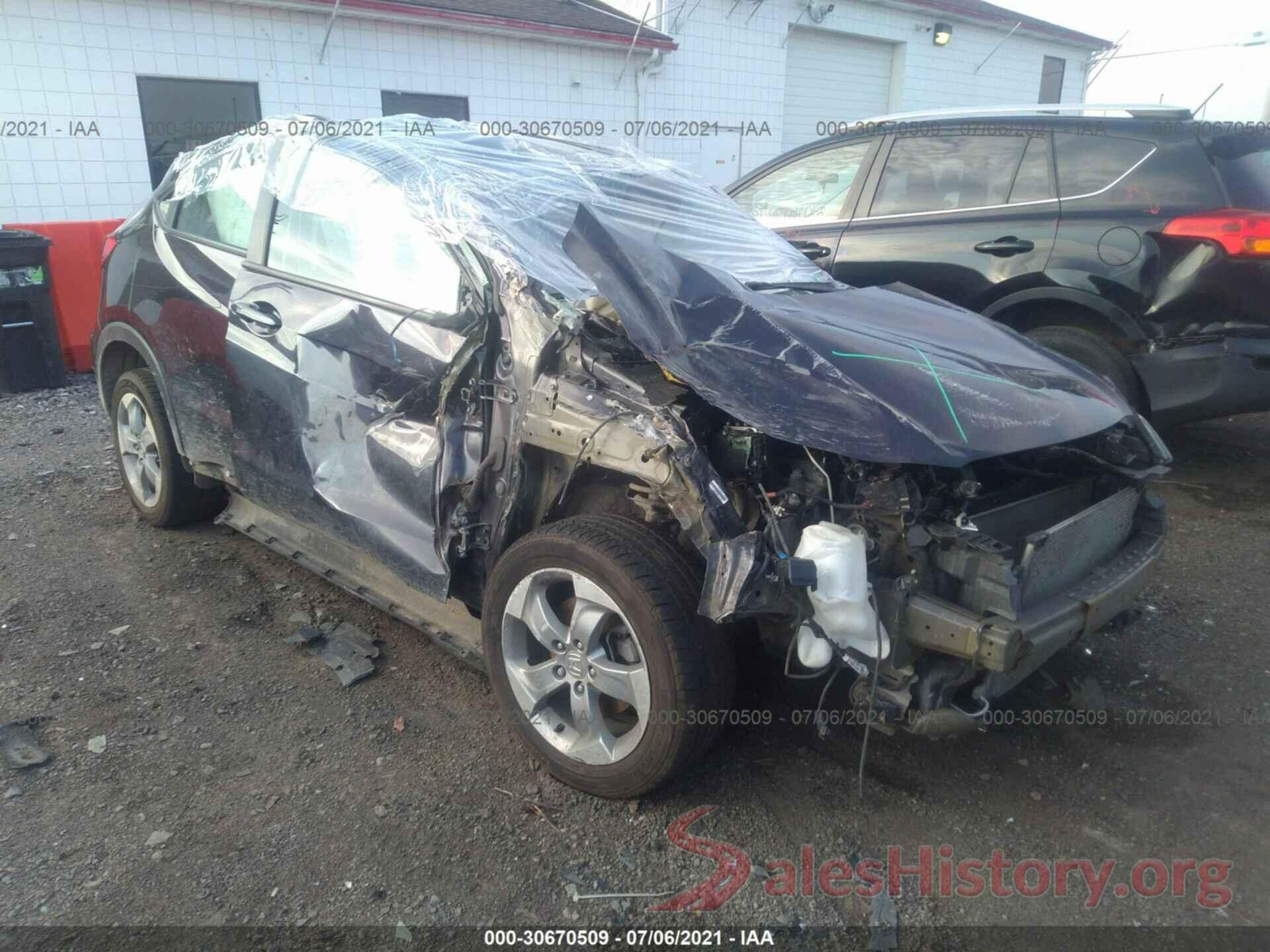 3CZRU6H30GM769242 2016 HONDA HR-V