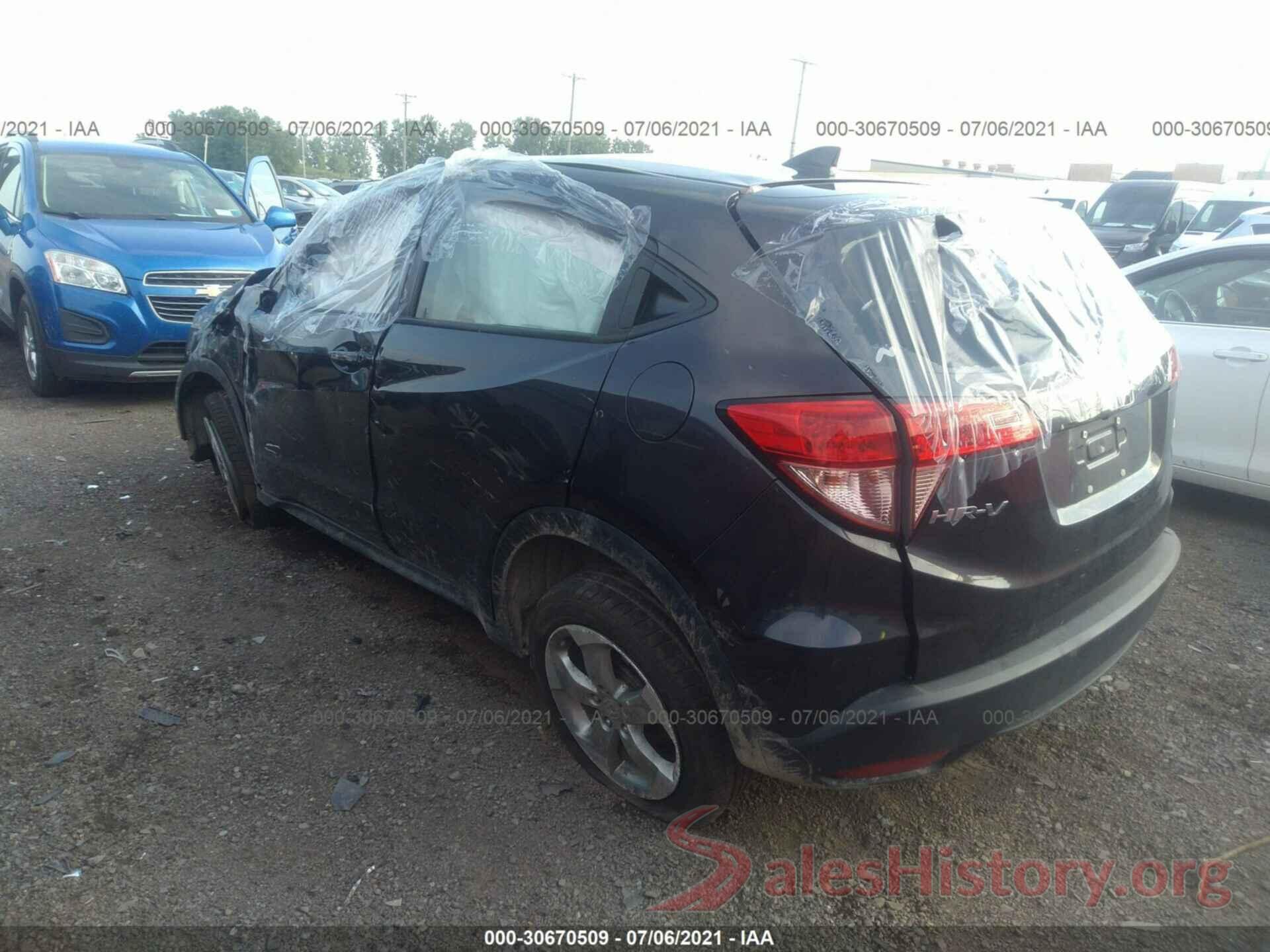 3CZRU6H30GM769242 2016 HONDA HR-V