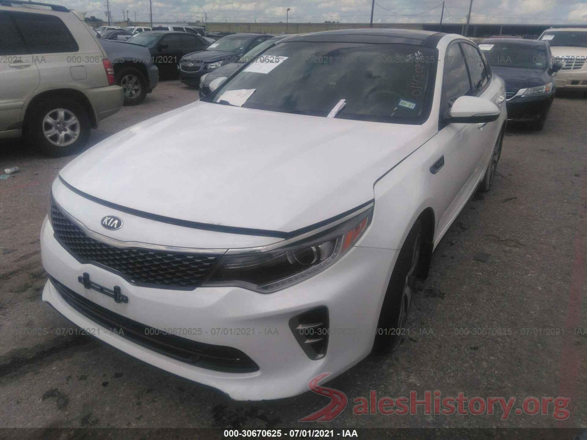 5XXGW4L25GG014308 2016 KIA OPTIMA