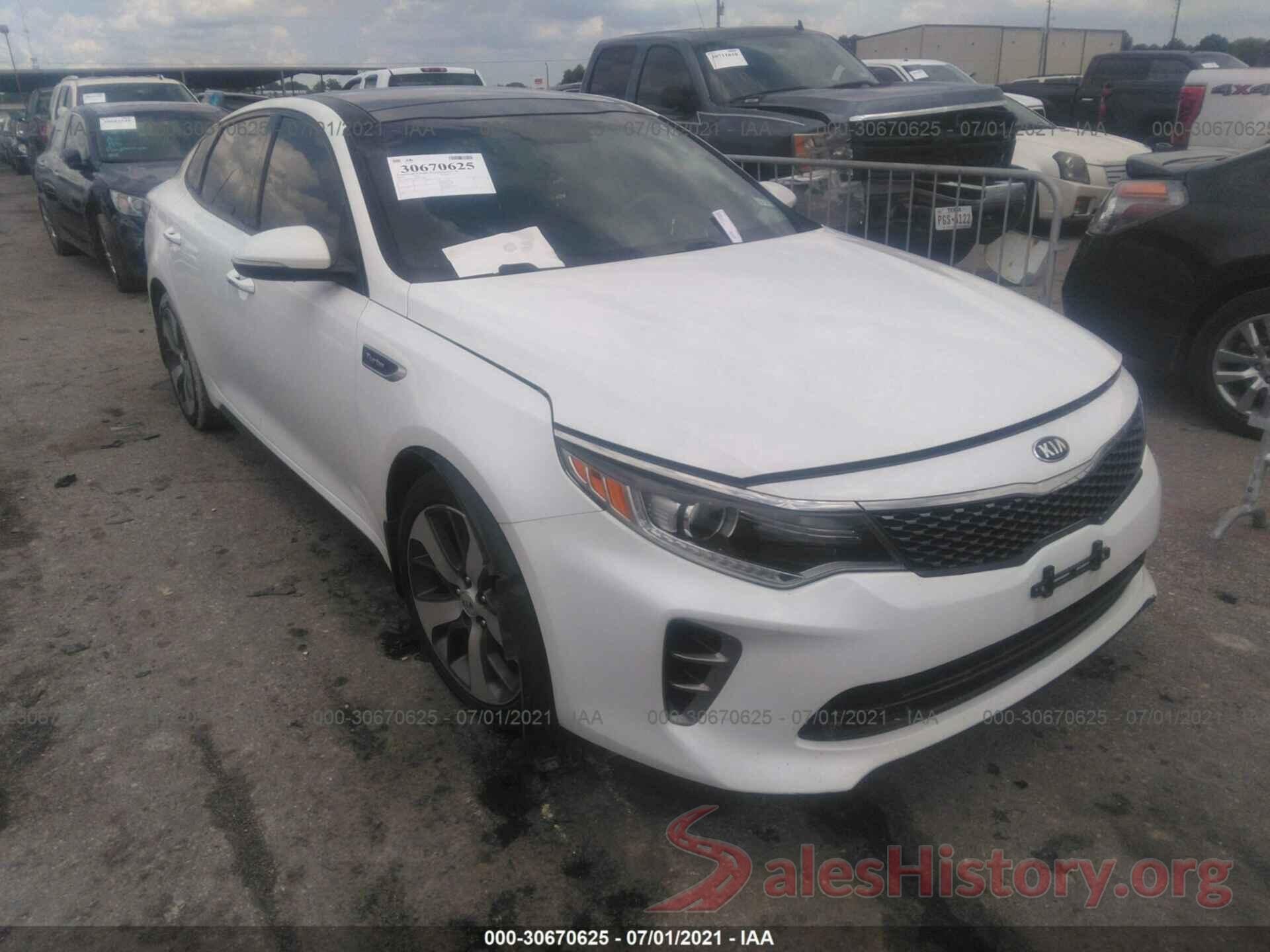 5XXGW4L25GG014308 2016 KIA OPTIMA