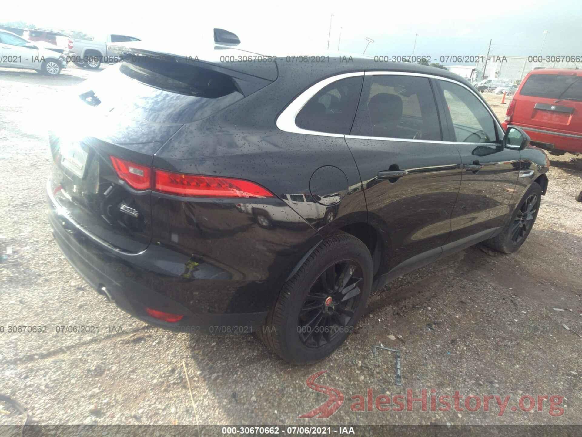 SADCK2GX9KA393035 2019 JAGUAR F-PACE