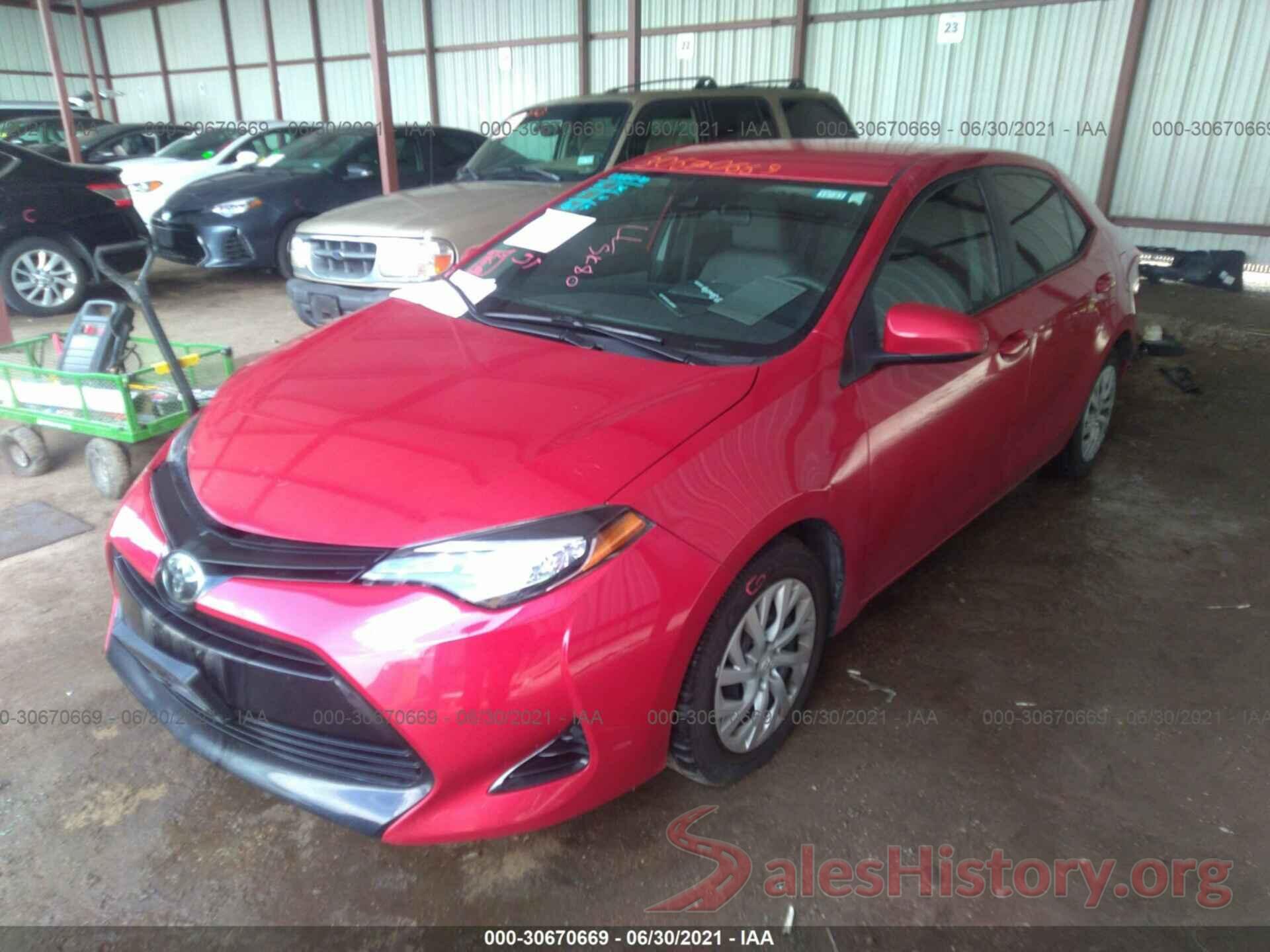 5YFBURHE8HP570878 2017 TOYOTA COROLLA