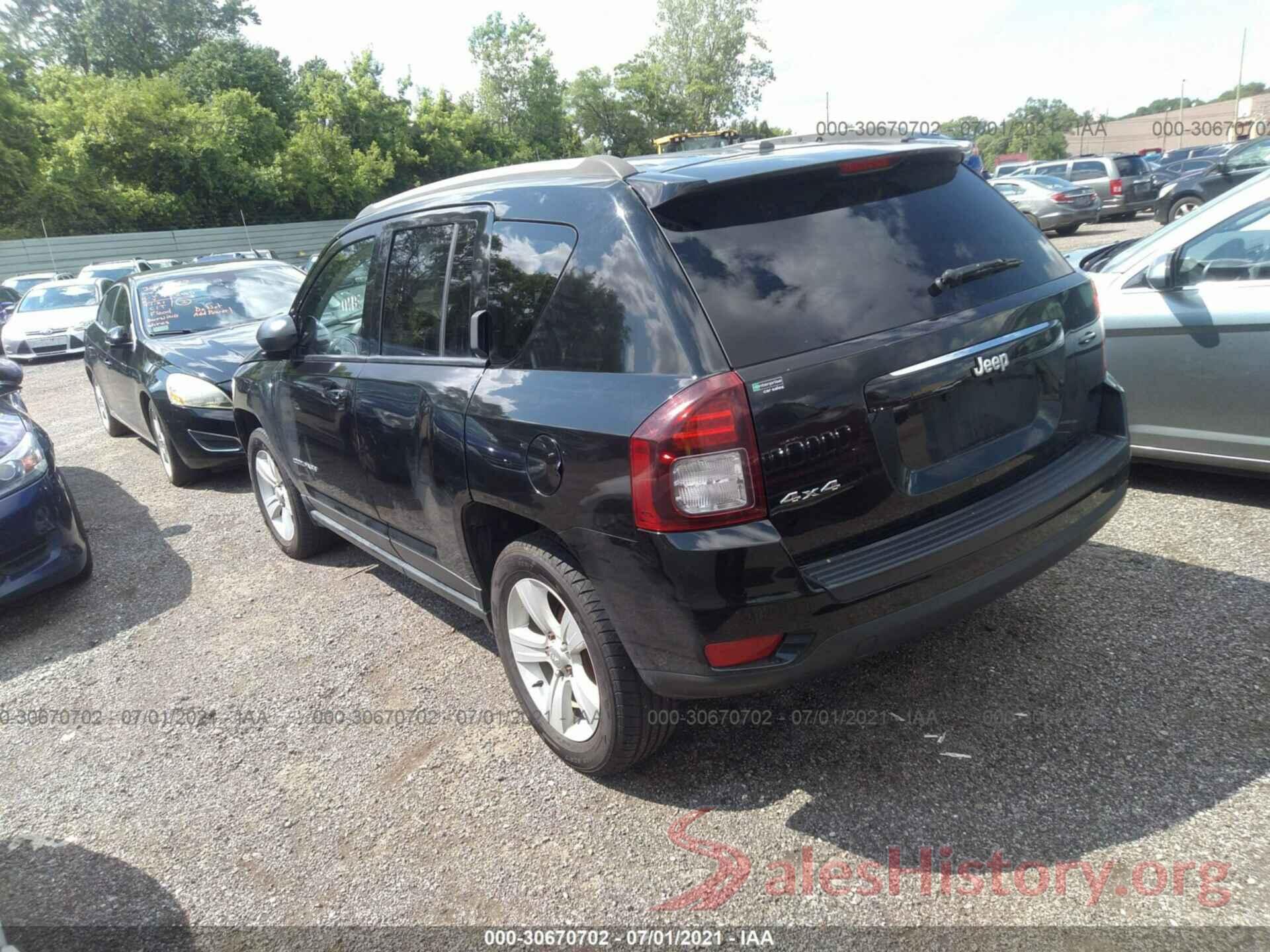 1C4NJDBB8GD780230 2016 JEEP COMPASS