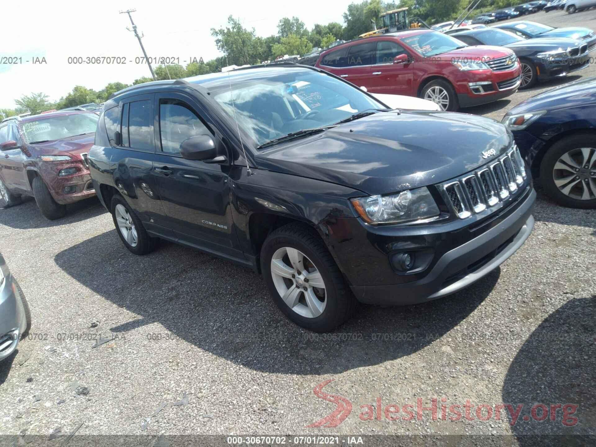 1C4NJDBB8GD780230 2016 JEEP COMPASS