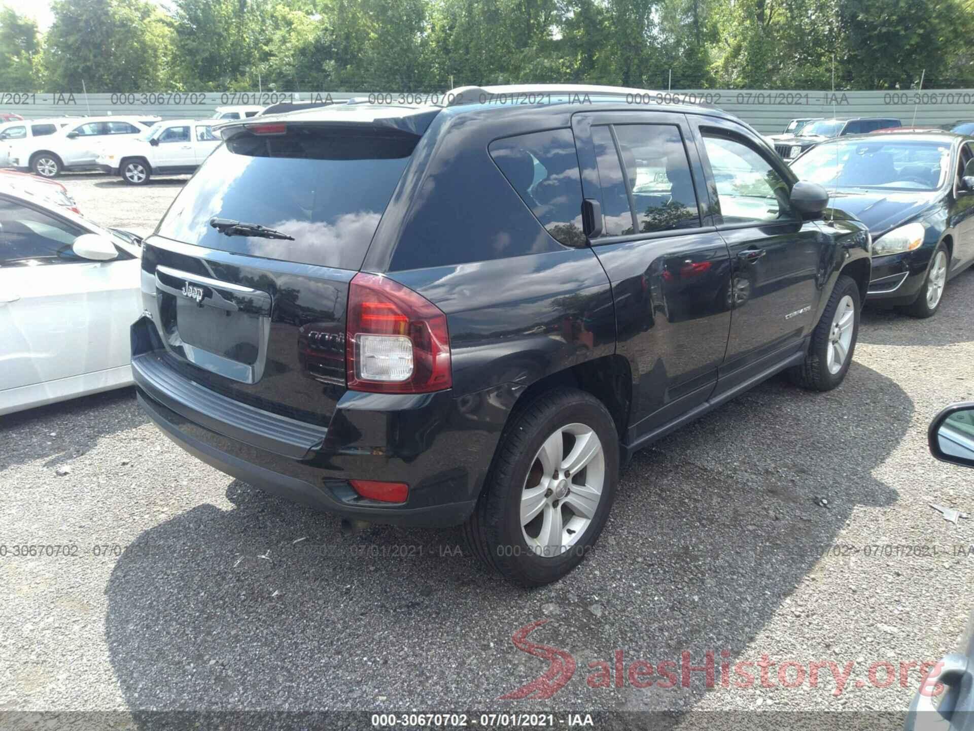 1C4NJDBB8GD780230 2016 JEEP COMPASS