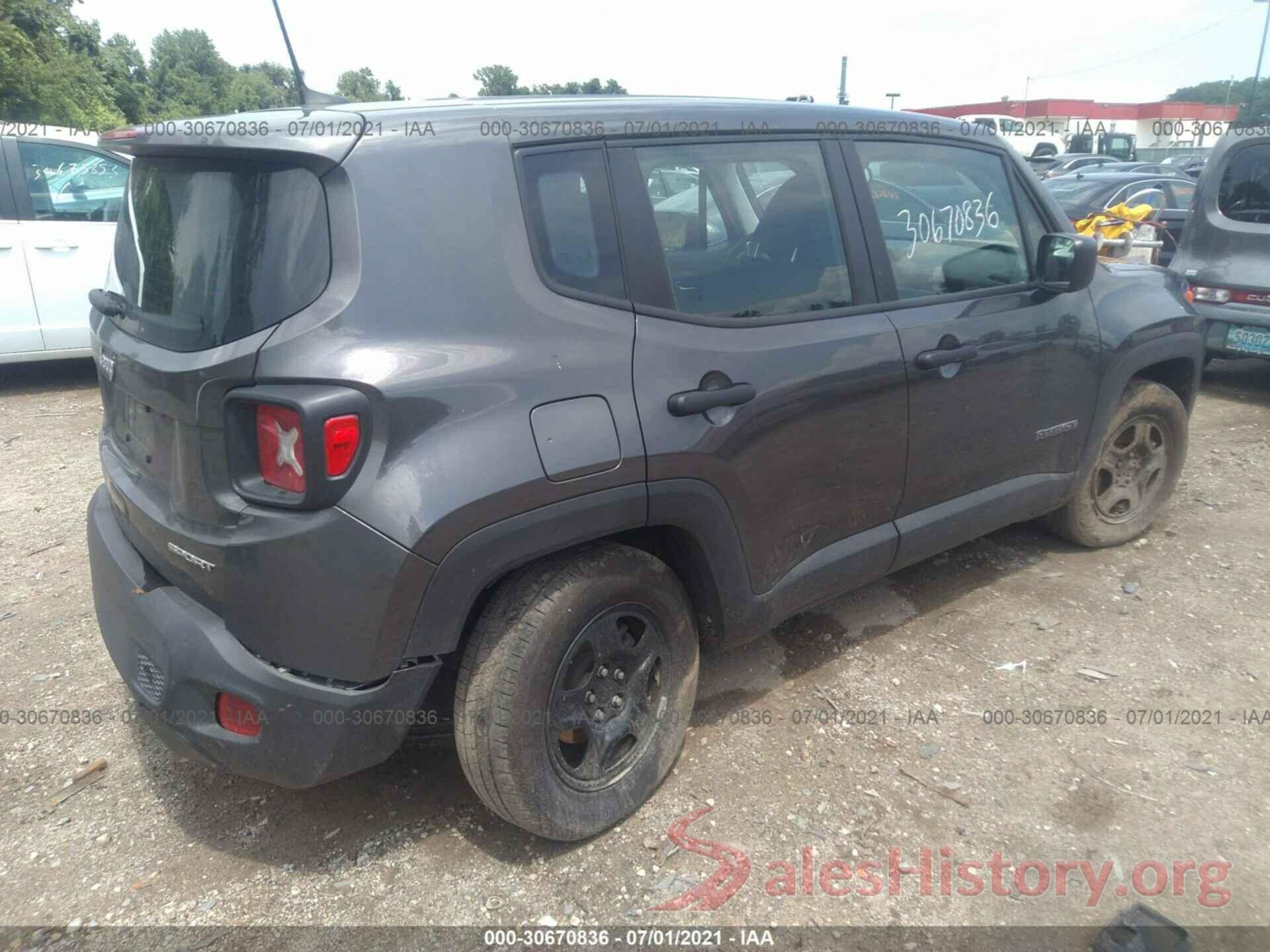 ZACNJAAB8LPL68608 2020 JEEP RENEGADE