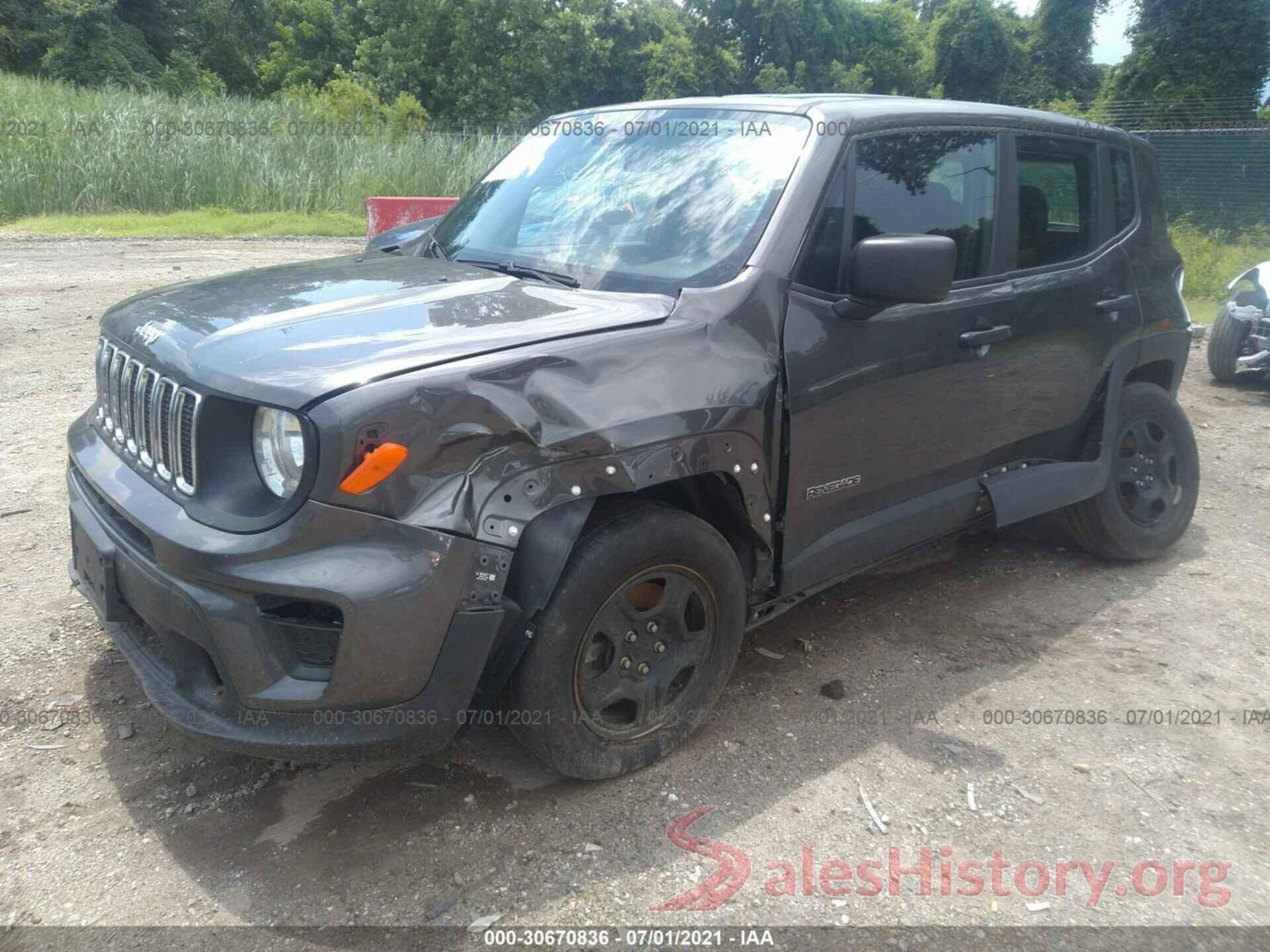 ZACNJAAB8LPL68608 2020 JEEP RENEGADE