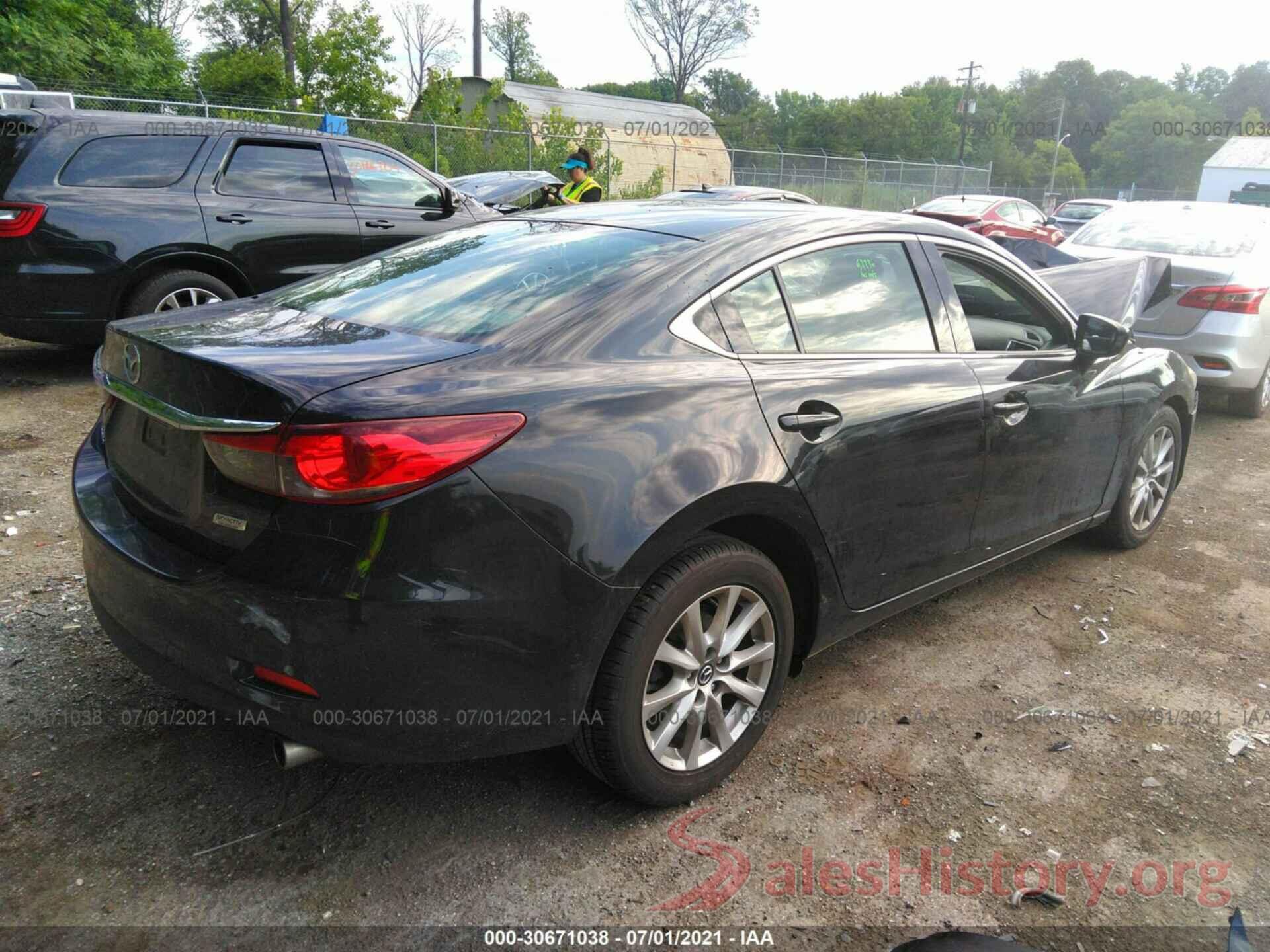 JM1GJ1U55G1454045 2016 MAZDA MAZDA6