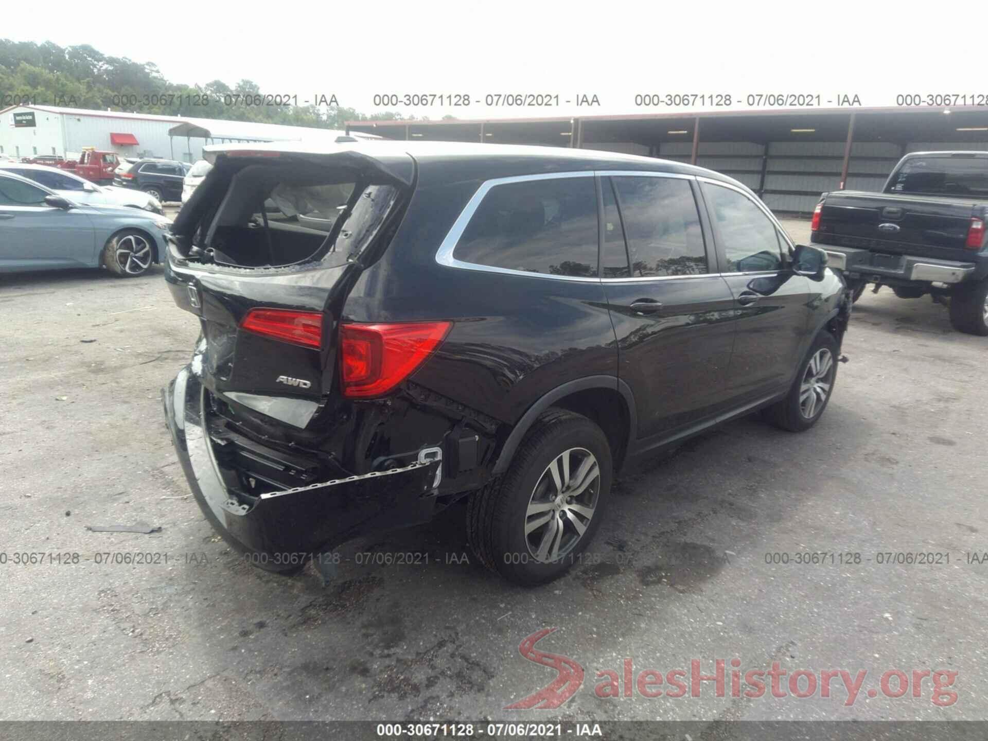 5FNYF6H33HB080393 2017 HONDA PILOT