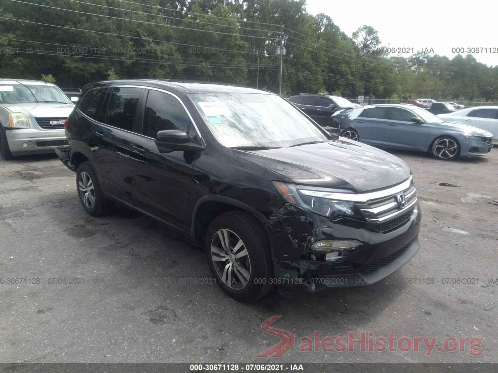 5FNYF6H33HB080393 2017 HONDA PILOT