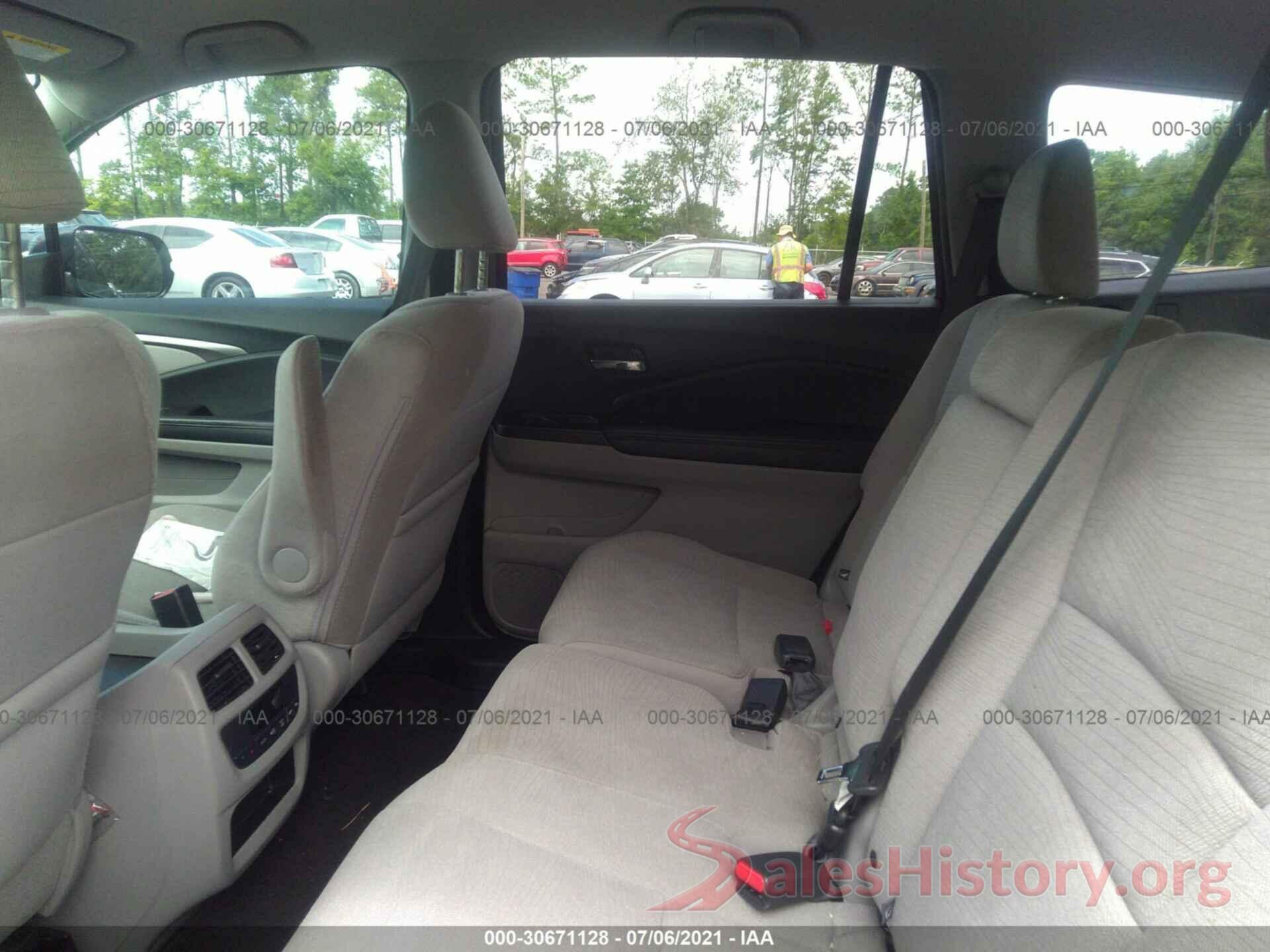 5FNYF6H33HB080393 2017 HONDA PILOT