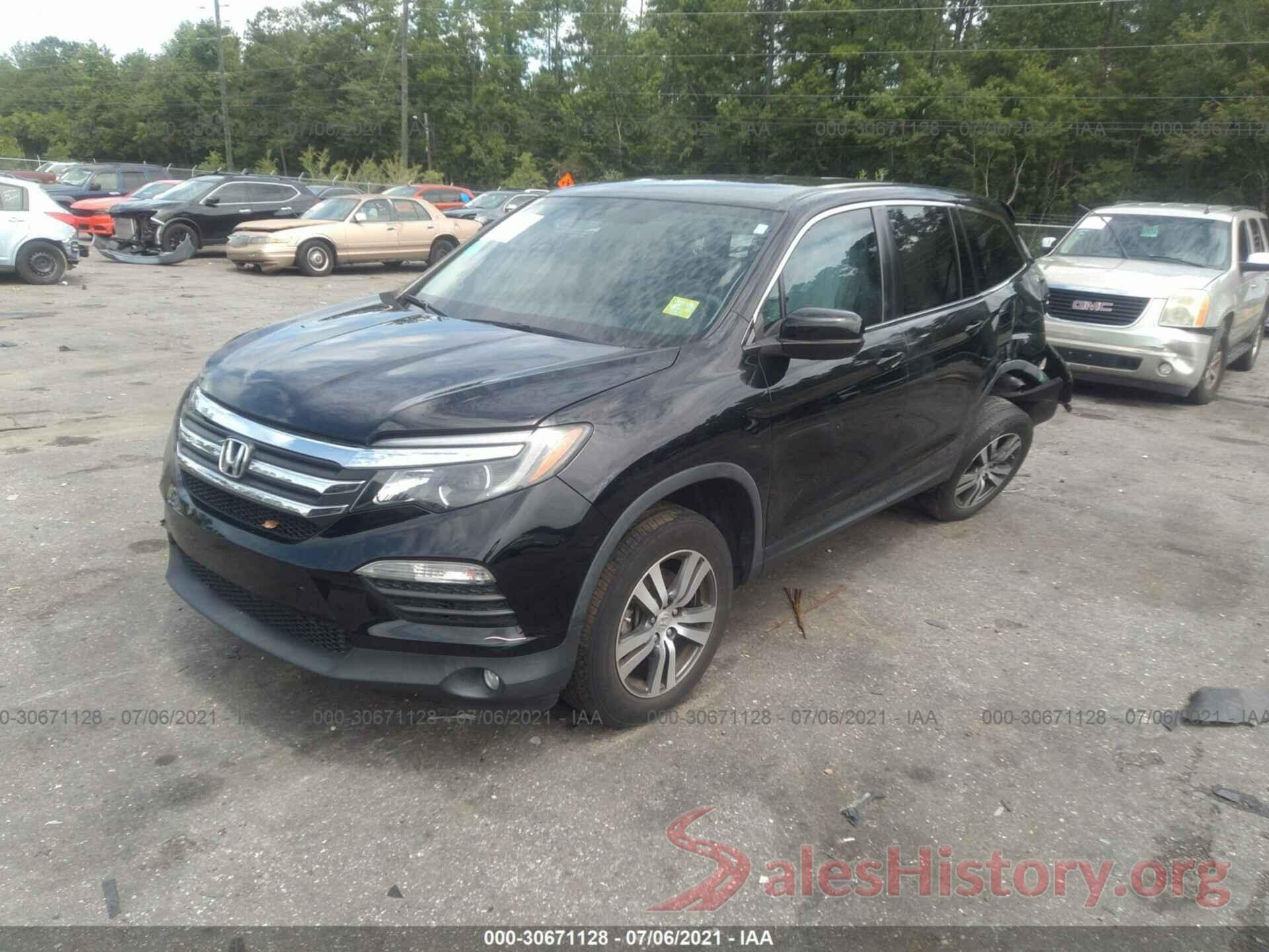 5FNYF6H33HB080393 2017 HONDA PILOT