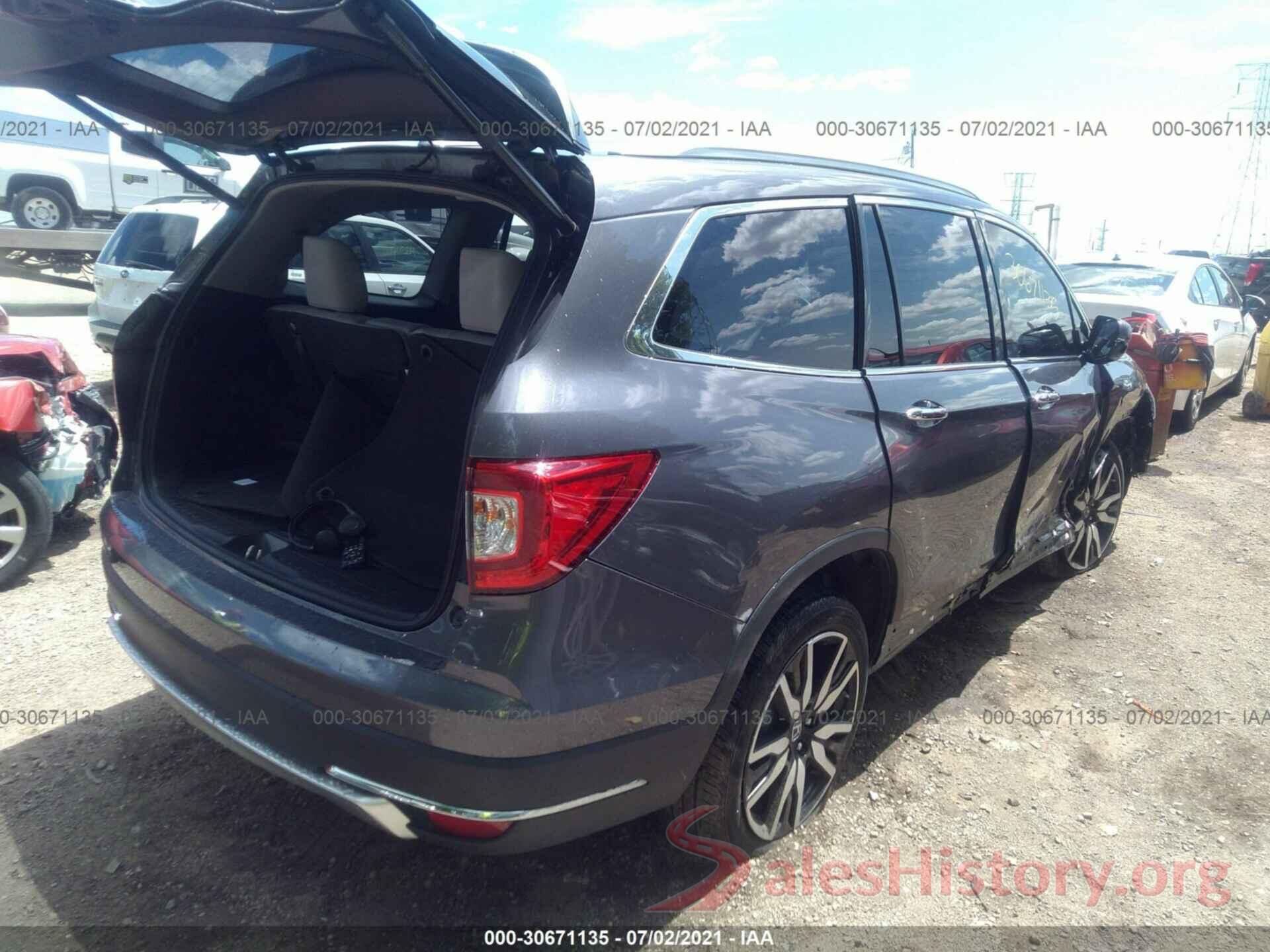 5FNYF6H61KB076120 2019 HONDA PILOT