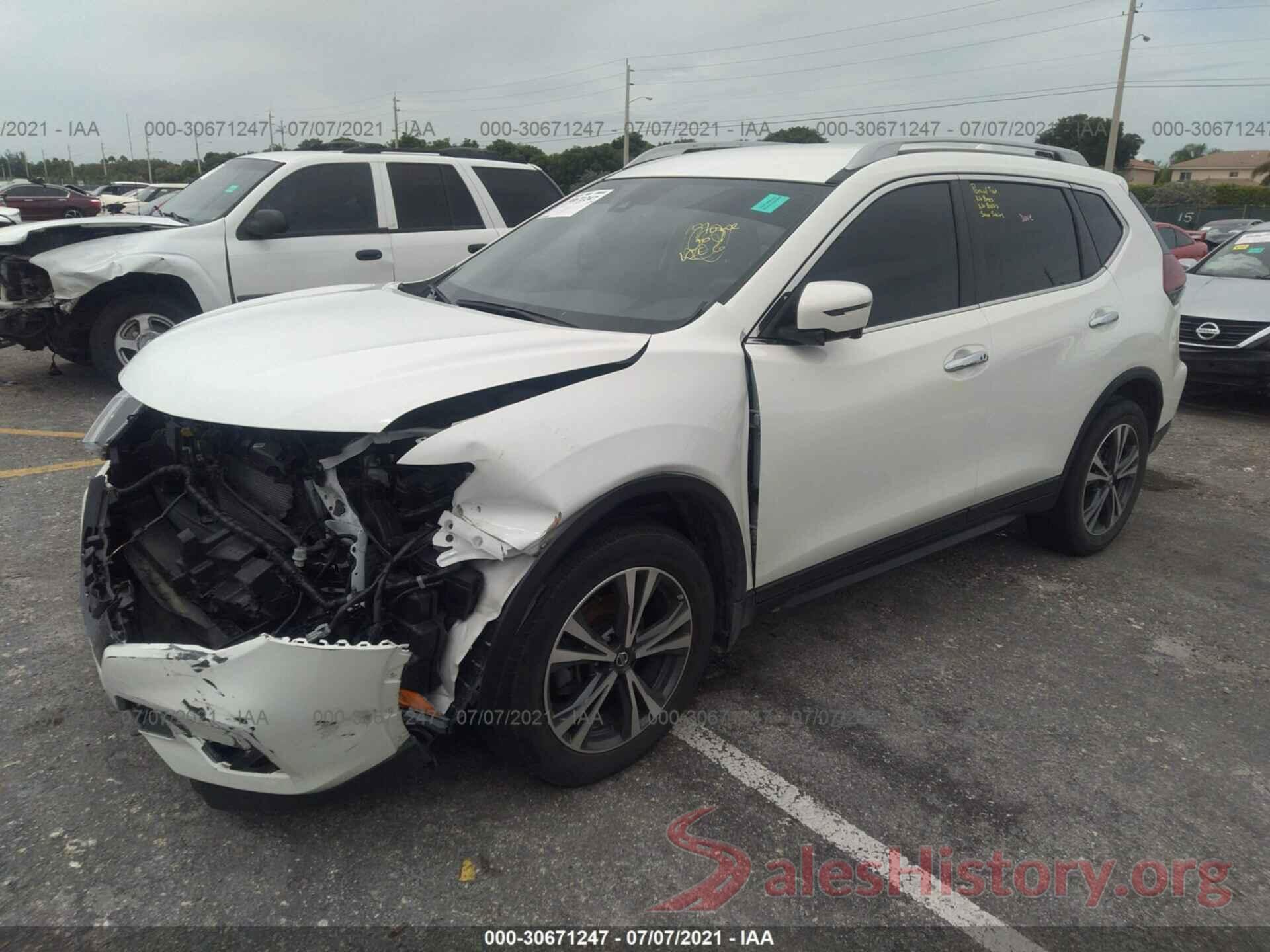 5N1AT2MT8KC778703 2019 NISSAN ROGUE