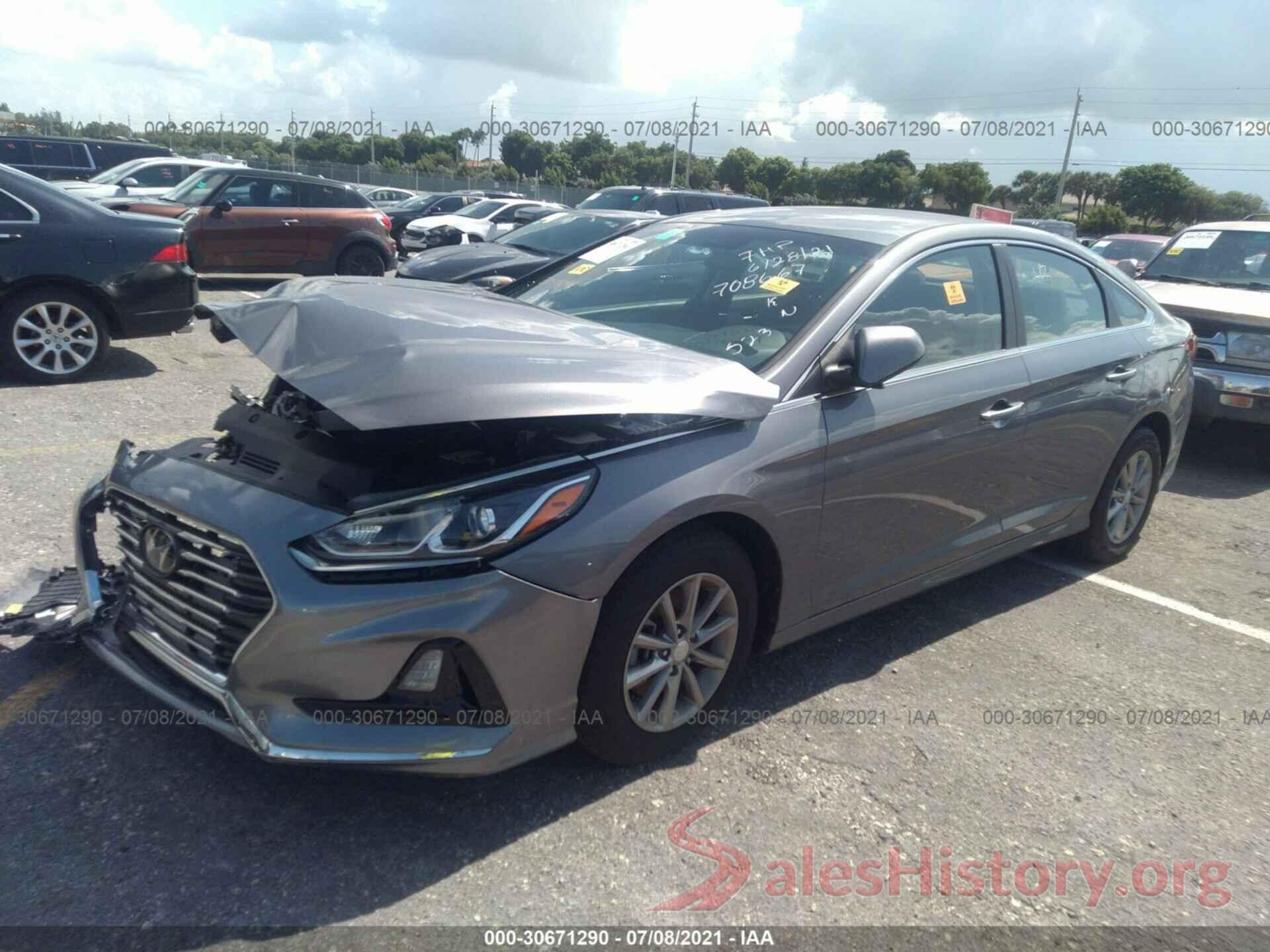 5NPE24AF2JH708667 2018 HYUNDAI SONATA