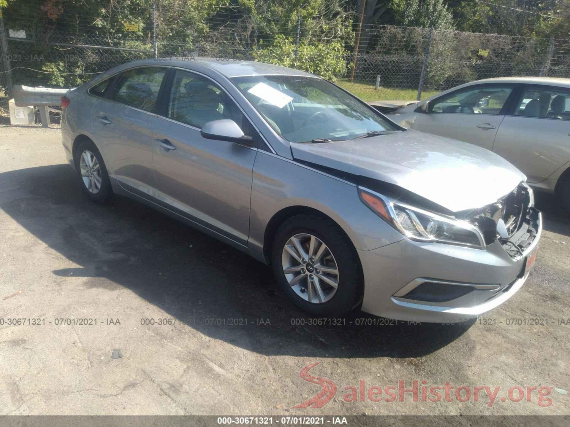 5NPE24AFXHH468620 2017 HYUNDAI SONATA