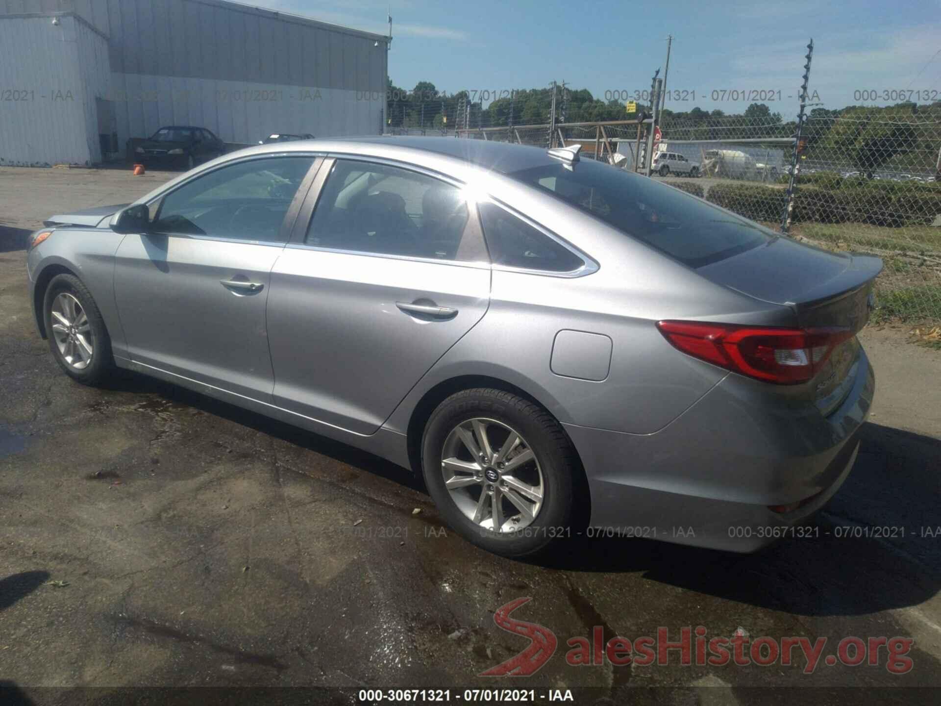 5NPE24AFXHH468620 2017 HYUNDAI SONATA