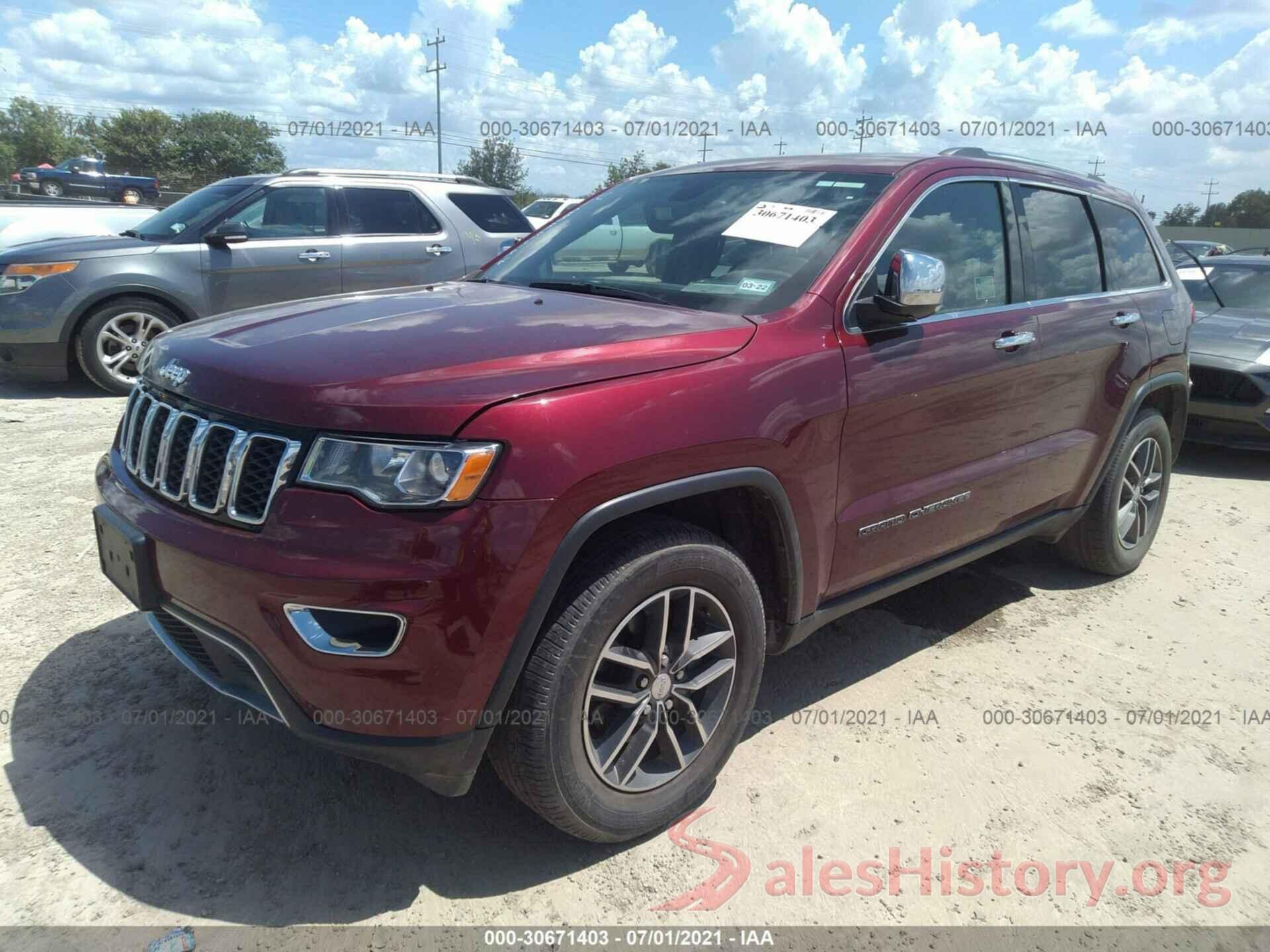 1C4RJEBG7JC110281 2018 JEEP GRAND CHEROKEE