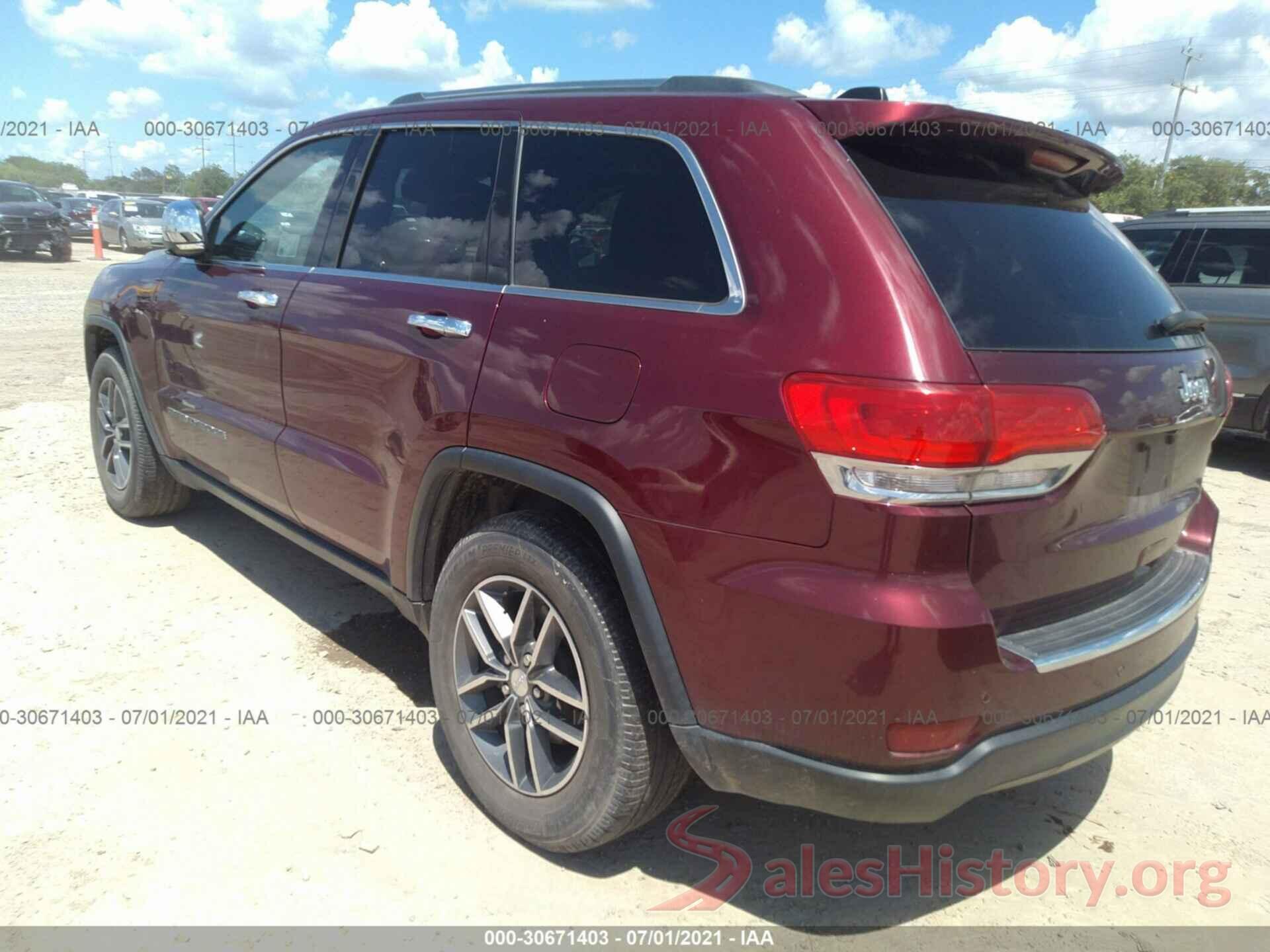 1C4RJEBG7JC110281 2018 JEEP GRAND CHEROKEE