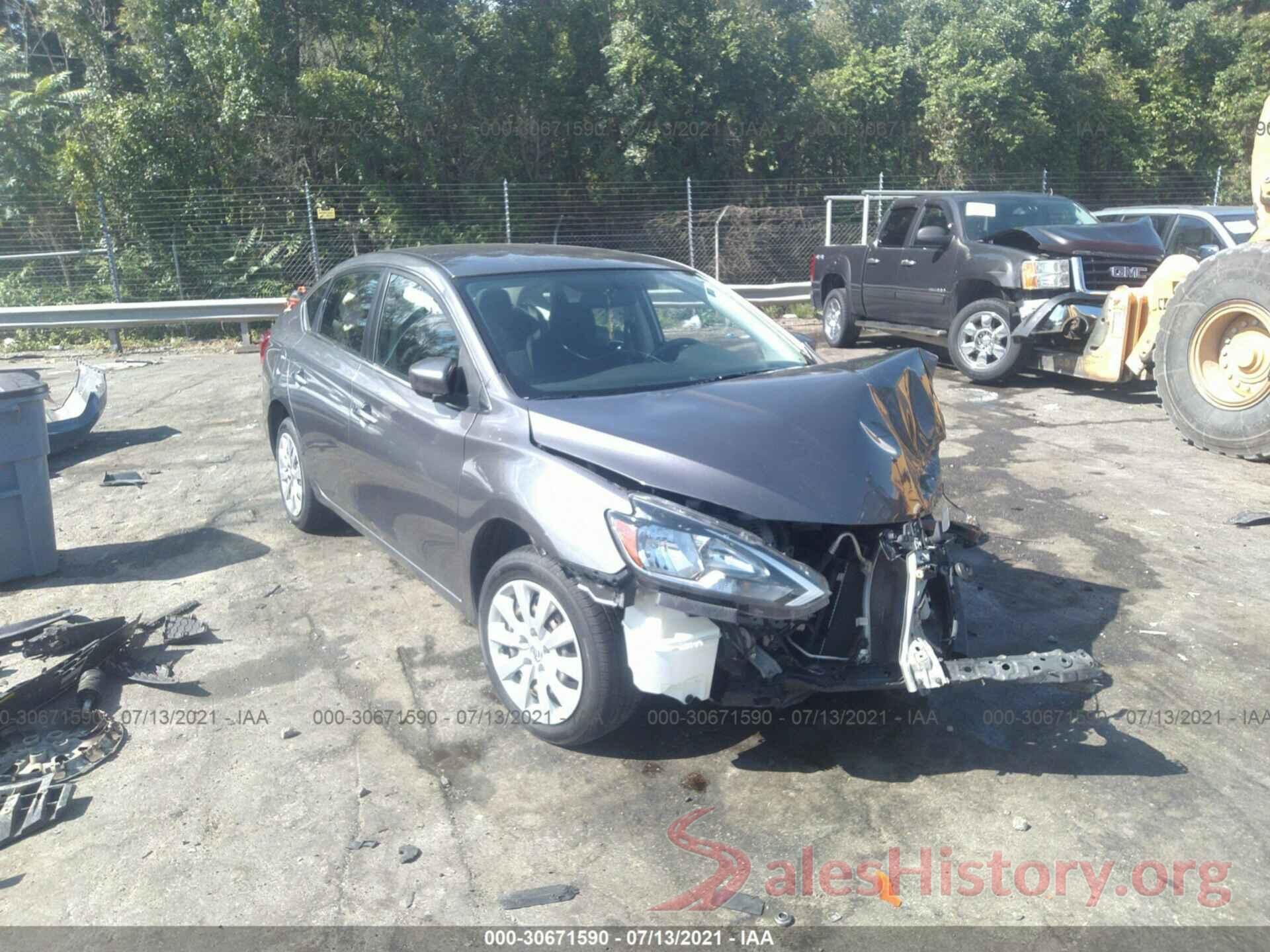 3N1AB7AP7HL642817 2017 NISSAN SENTRA