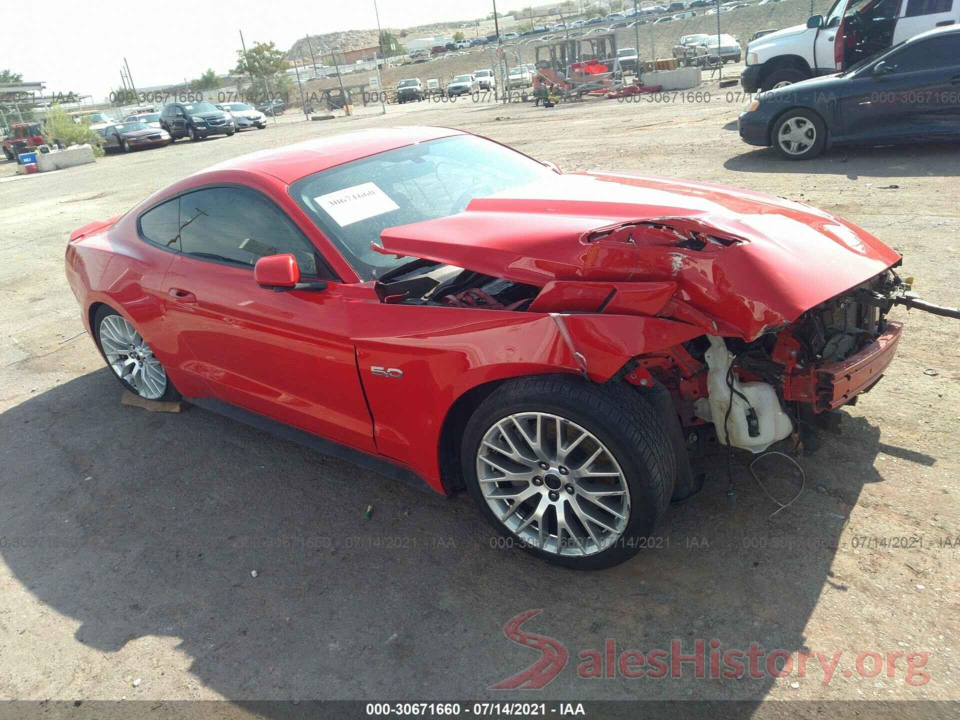 1FA6P8CF3G5230929 2016 FORD MUSTANG