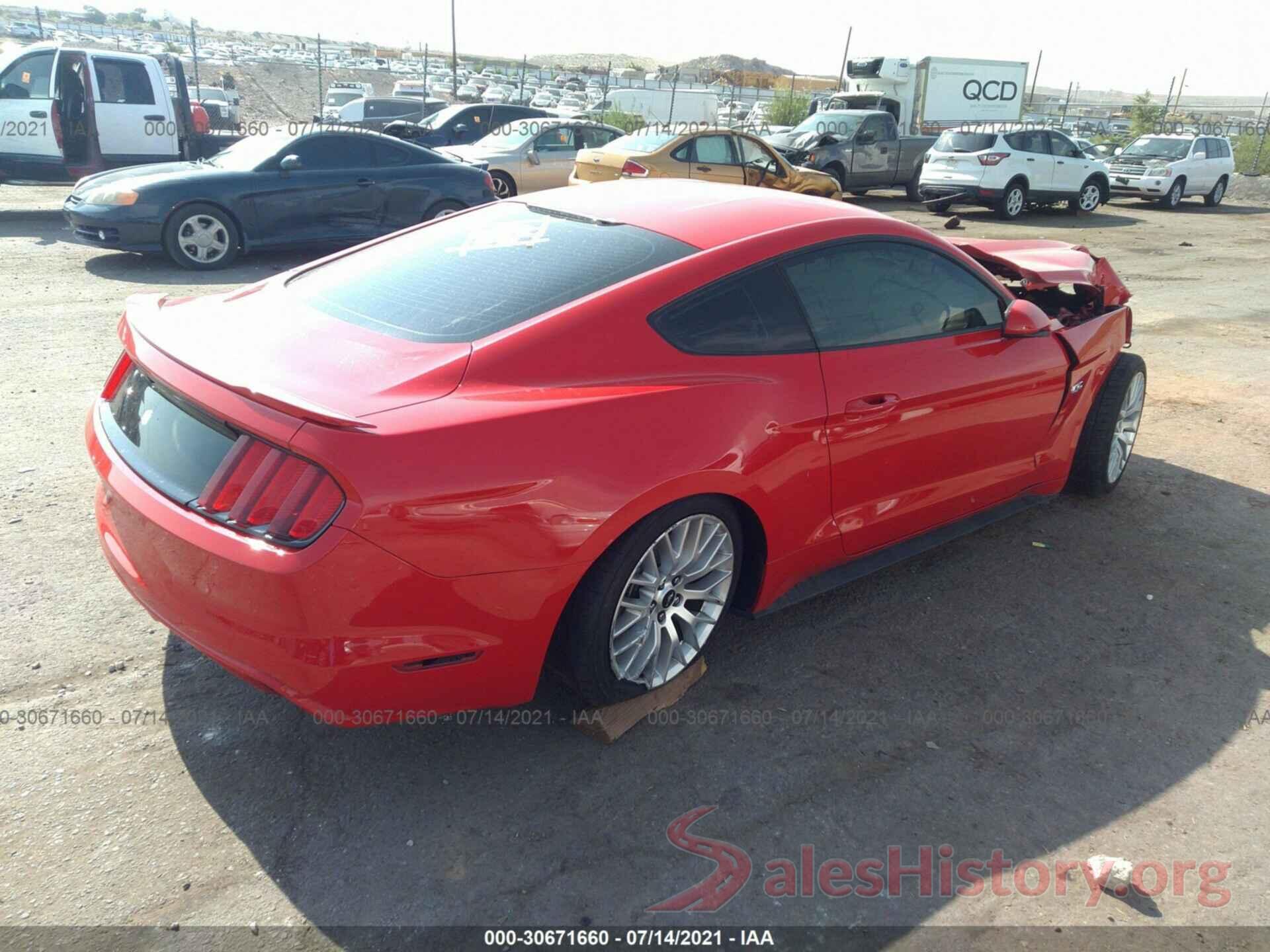 1FA6P8CF3G5230929 2016 FORD MUSTANG