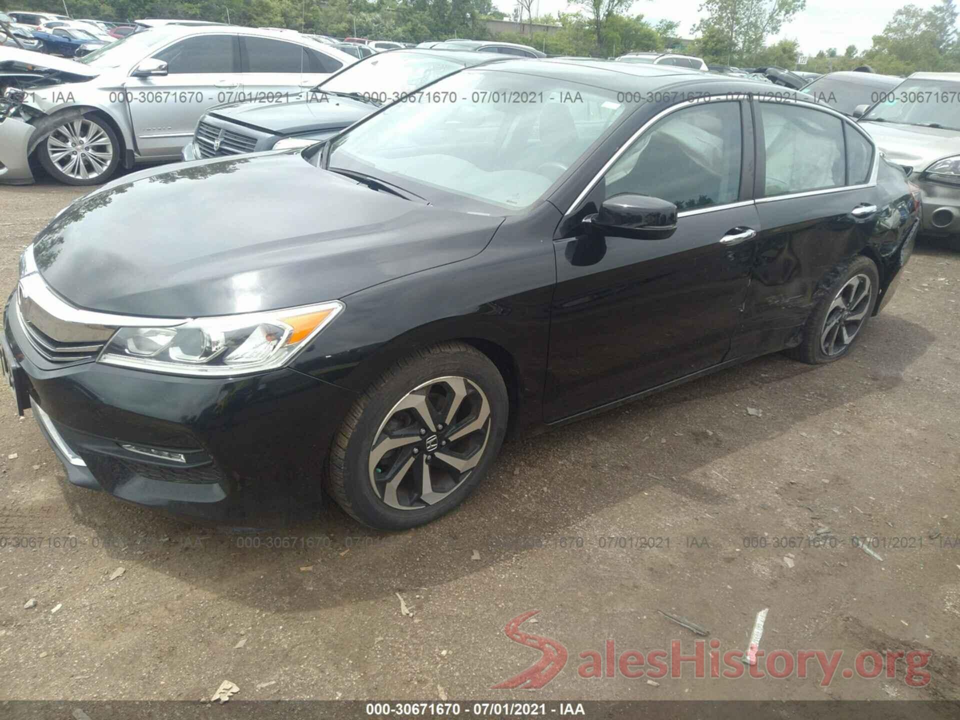 1HGCR2F79GA006243 2016 HONDA ACCORD SEDAN