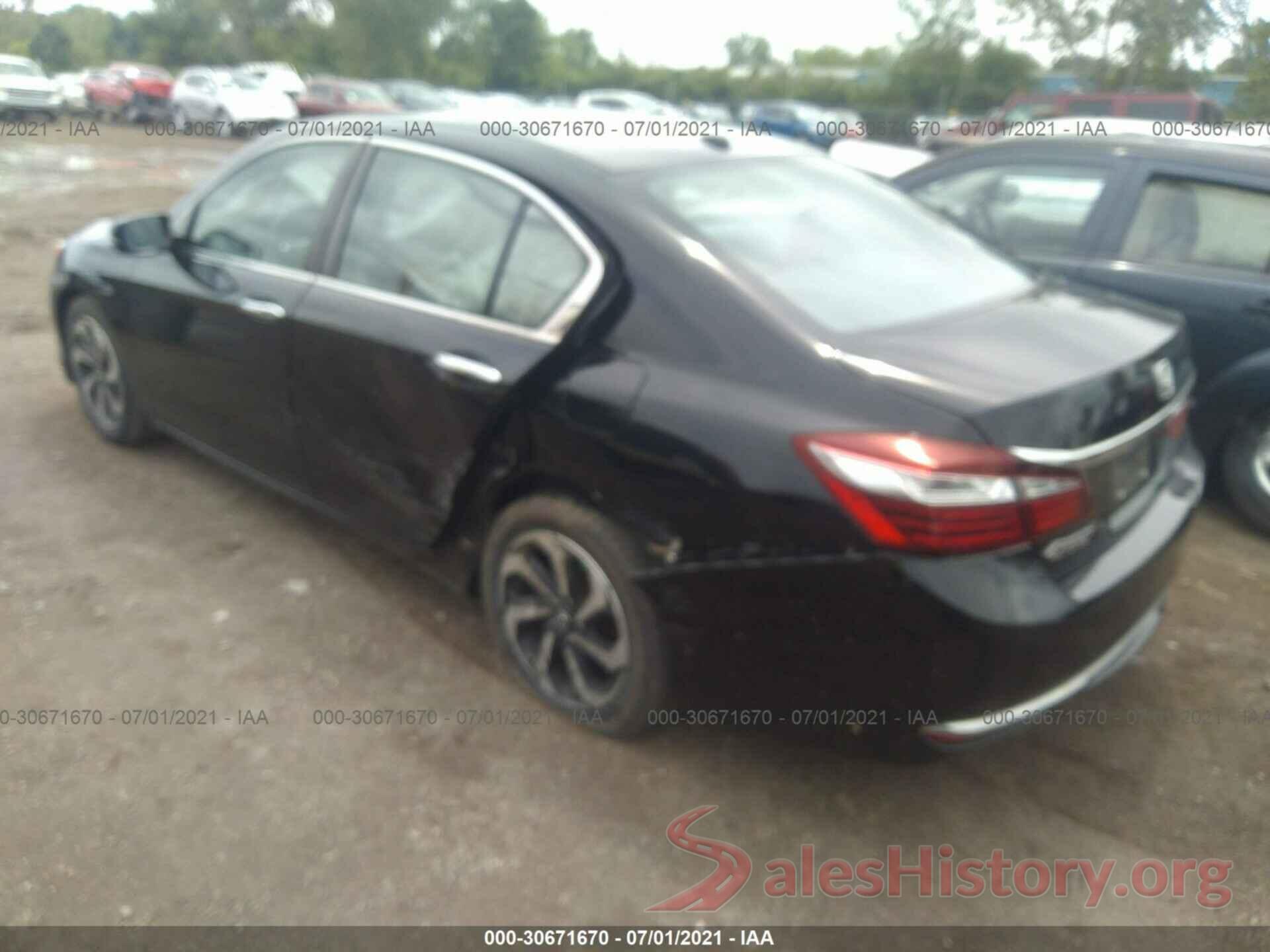 1HGCR2F79GA006243 2016 HONDA ACCORD SEDAN