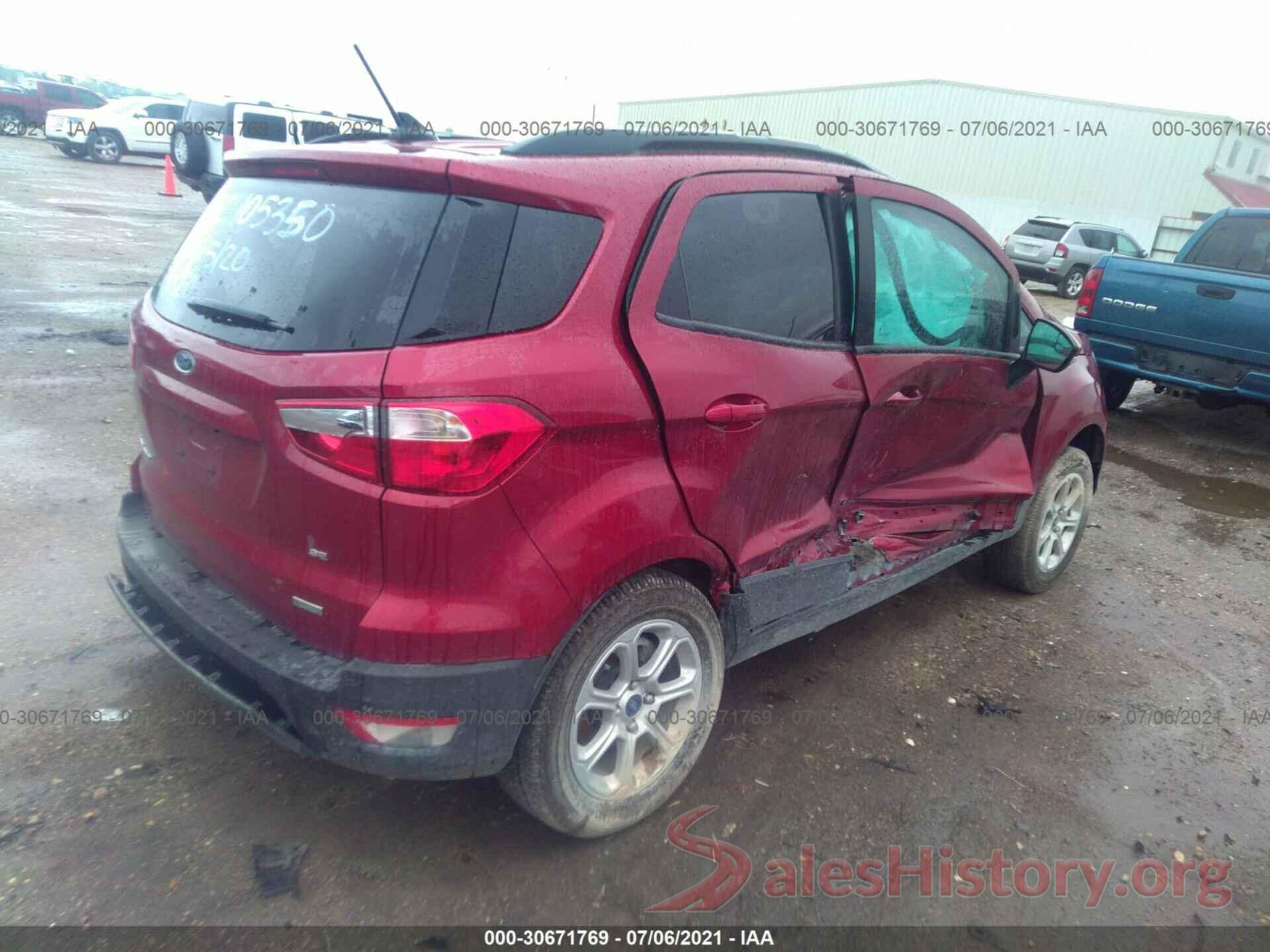 MAJ3S2GE3LC355919 2020 FORD ECOSPORT