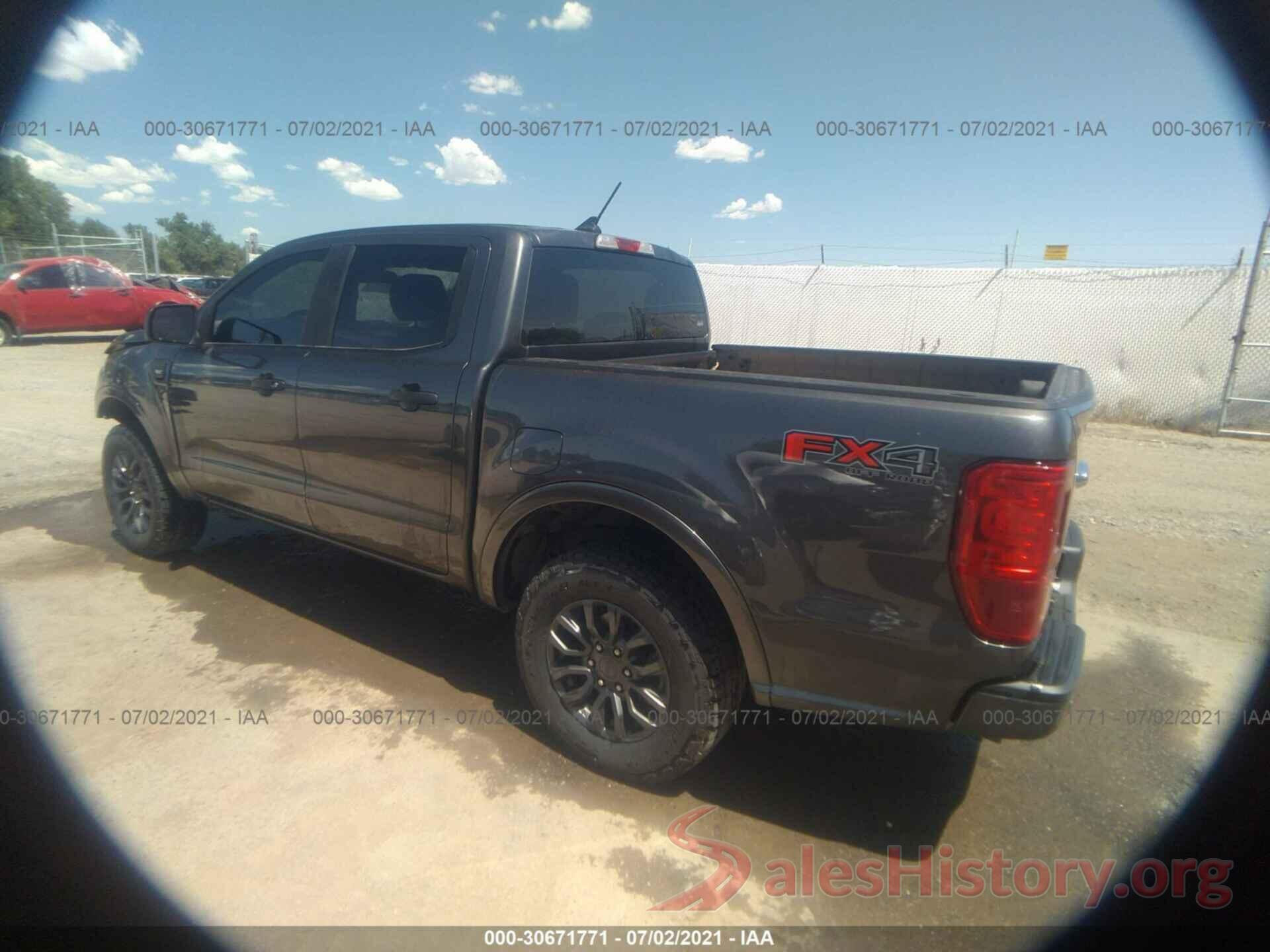 1FTER4FH1KLA82807 2019 FORD RANGER