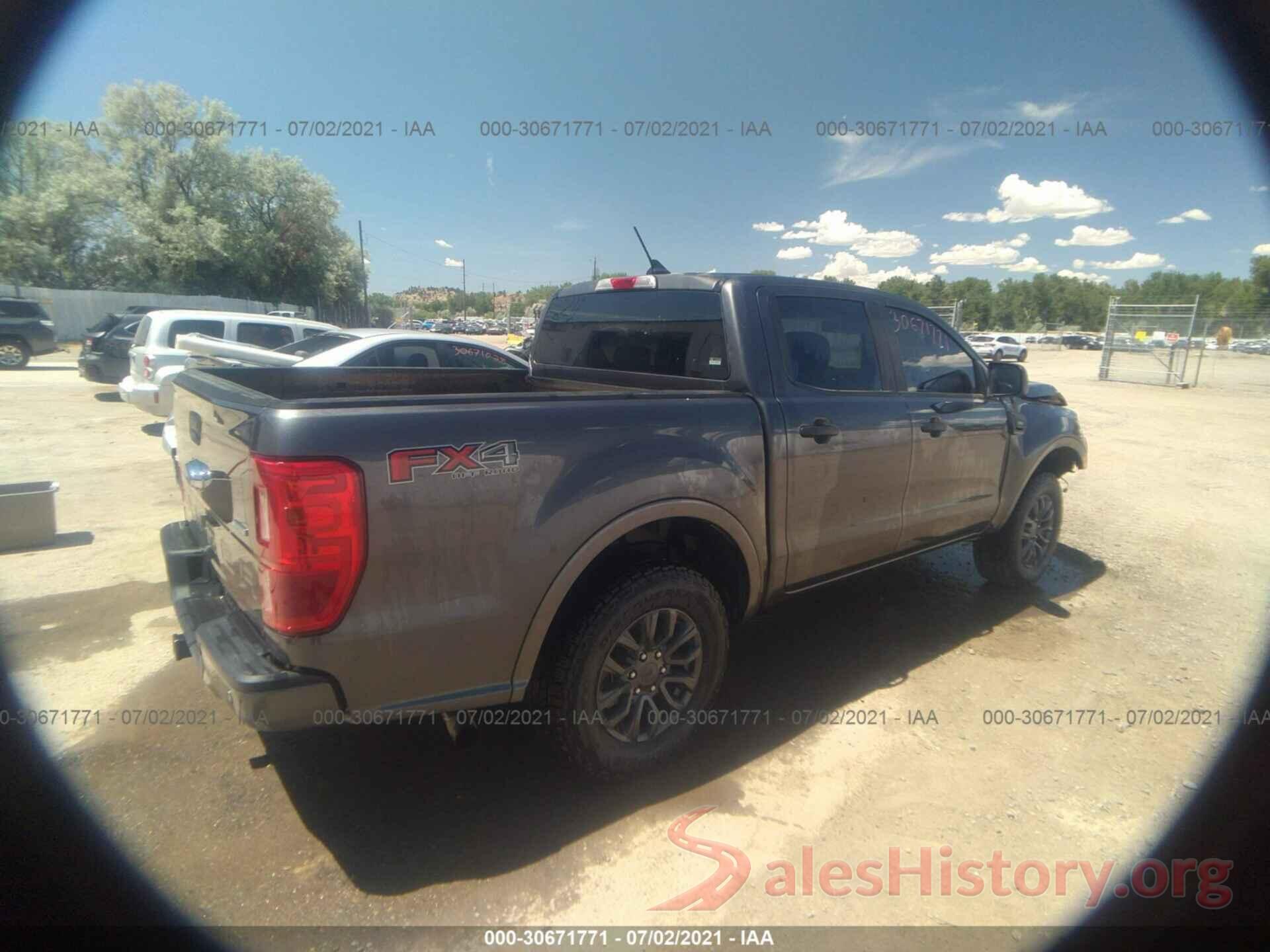 1FTER4FH1KLA82807 2019 FORD RANGER