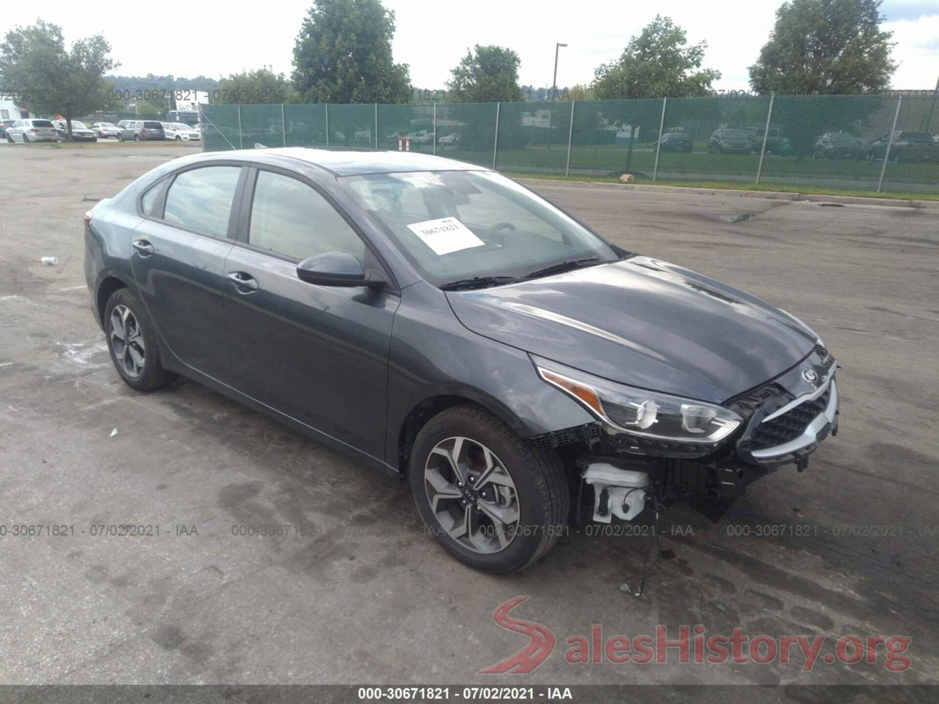 3KPF24AD3LE255749 2020 KIA FORTE