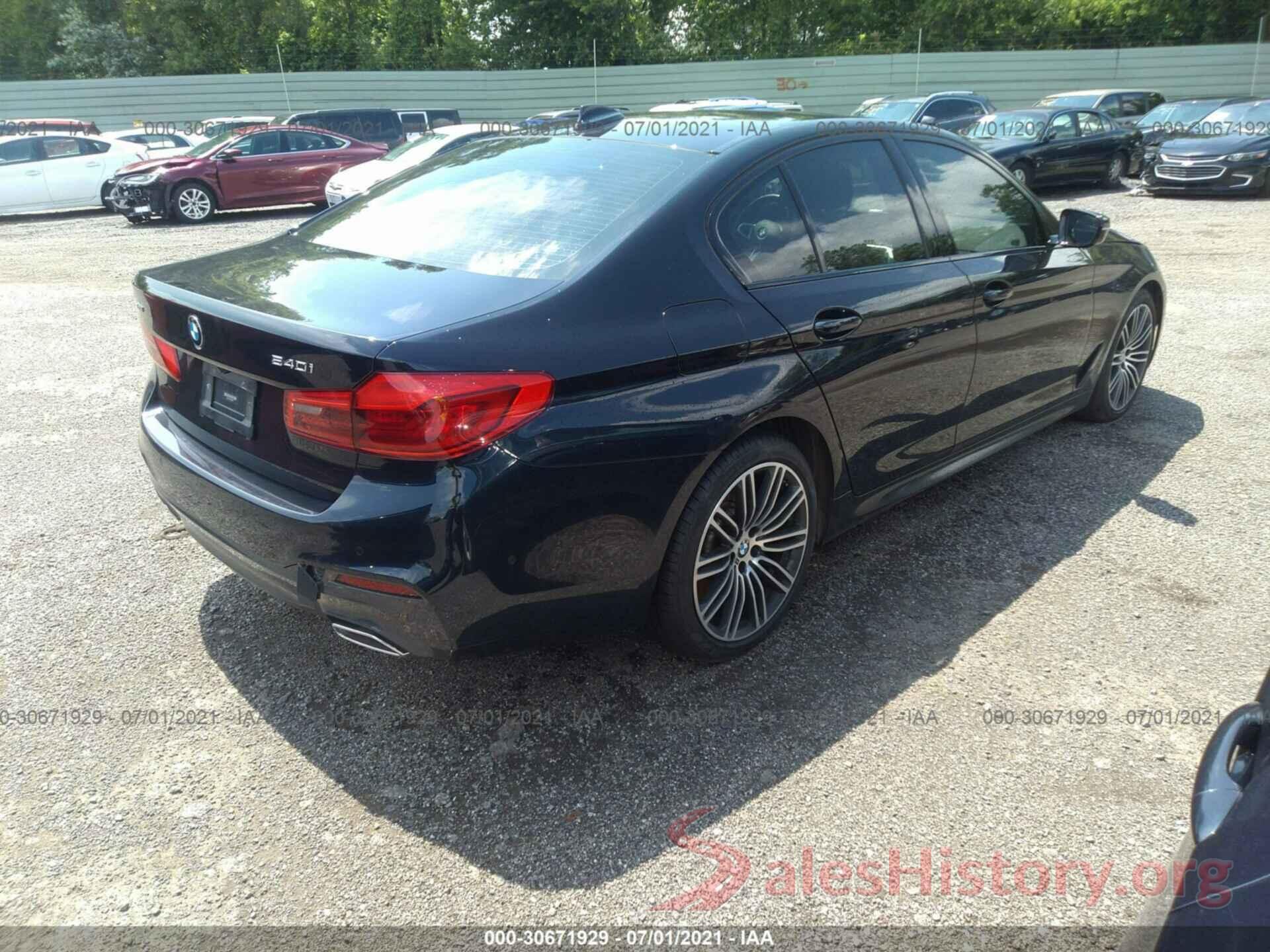 WBAJS3C01LCE49640 2020 BMW 5 SERIES