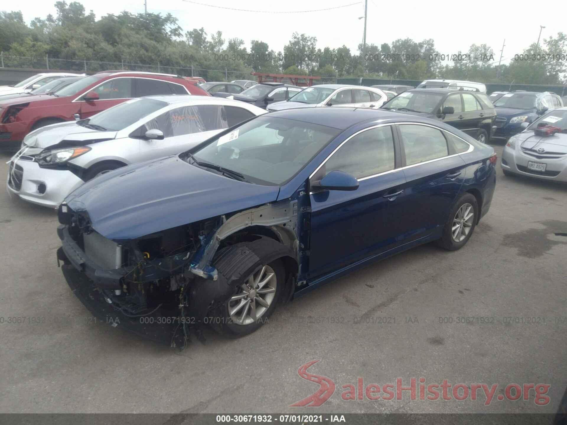 5NPE24AF5JH664759 2018 HYUNDAI SONATA