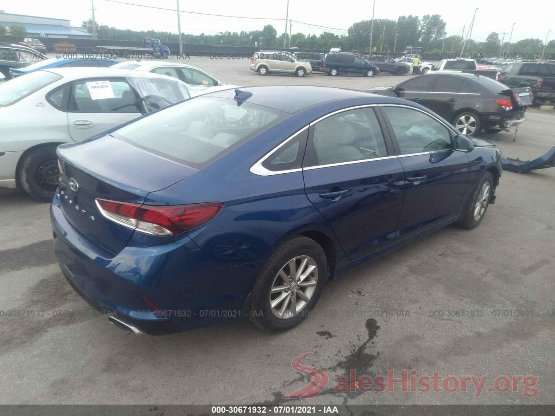 5NPE24AF5JH664759 2018 HYUNDAI SONATA