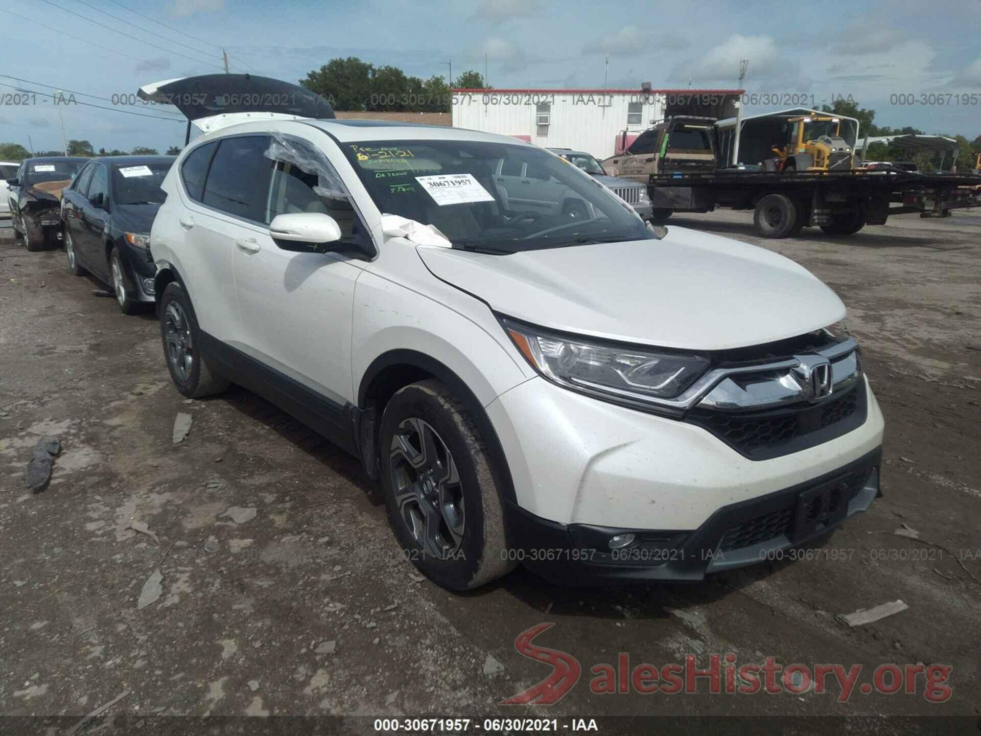 2HKRW1H57JH501323 2018 HONDA CR-V