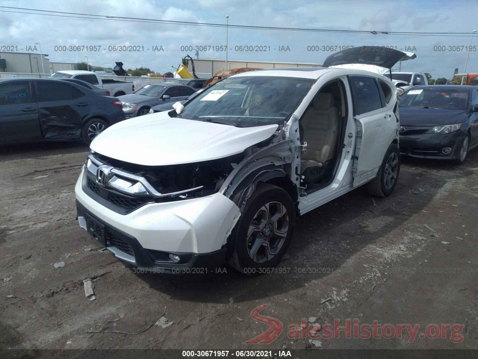 2HKRW1H57JH501323 2018 HONDA CR-V