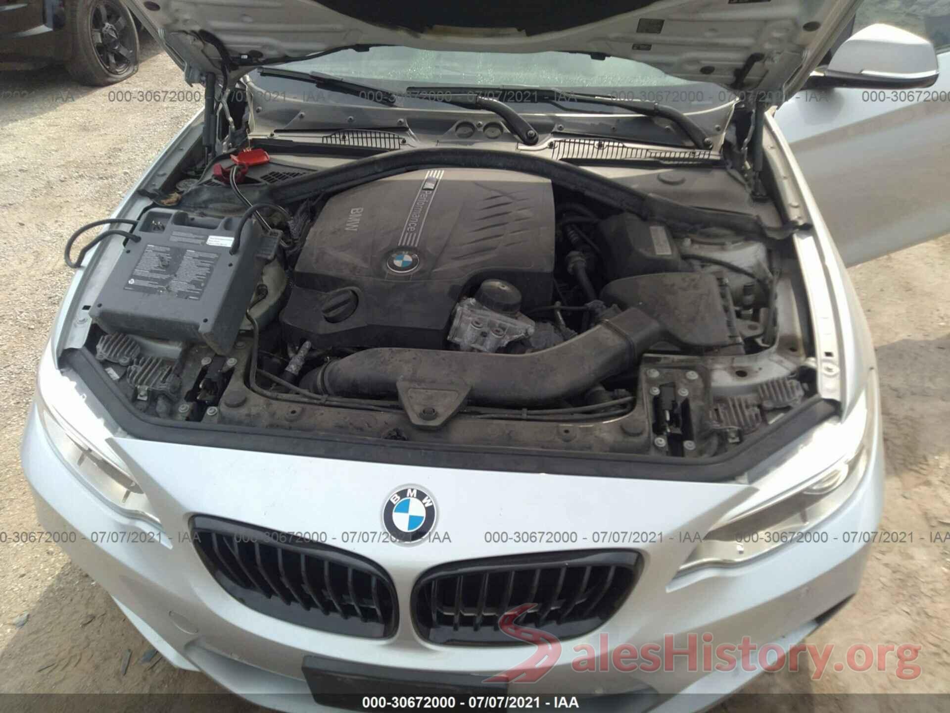 WBA1J7C52GV359880 2016 BMW 2 SERIES