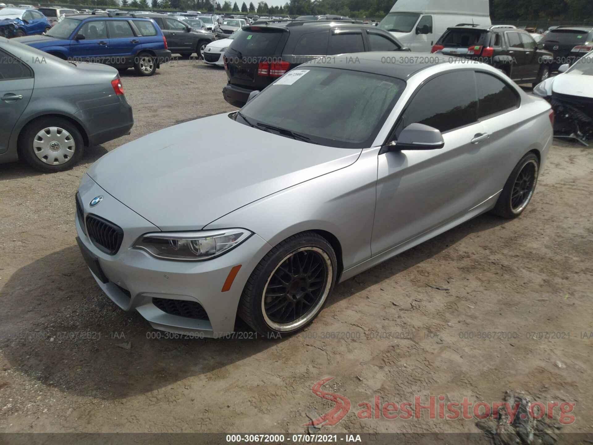 WBA1J7C52GV359880 2016 BMW 2 SERIES